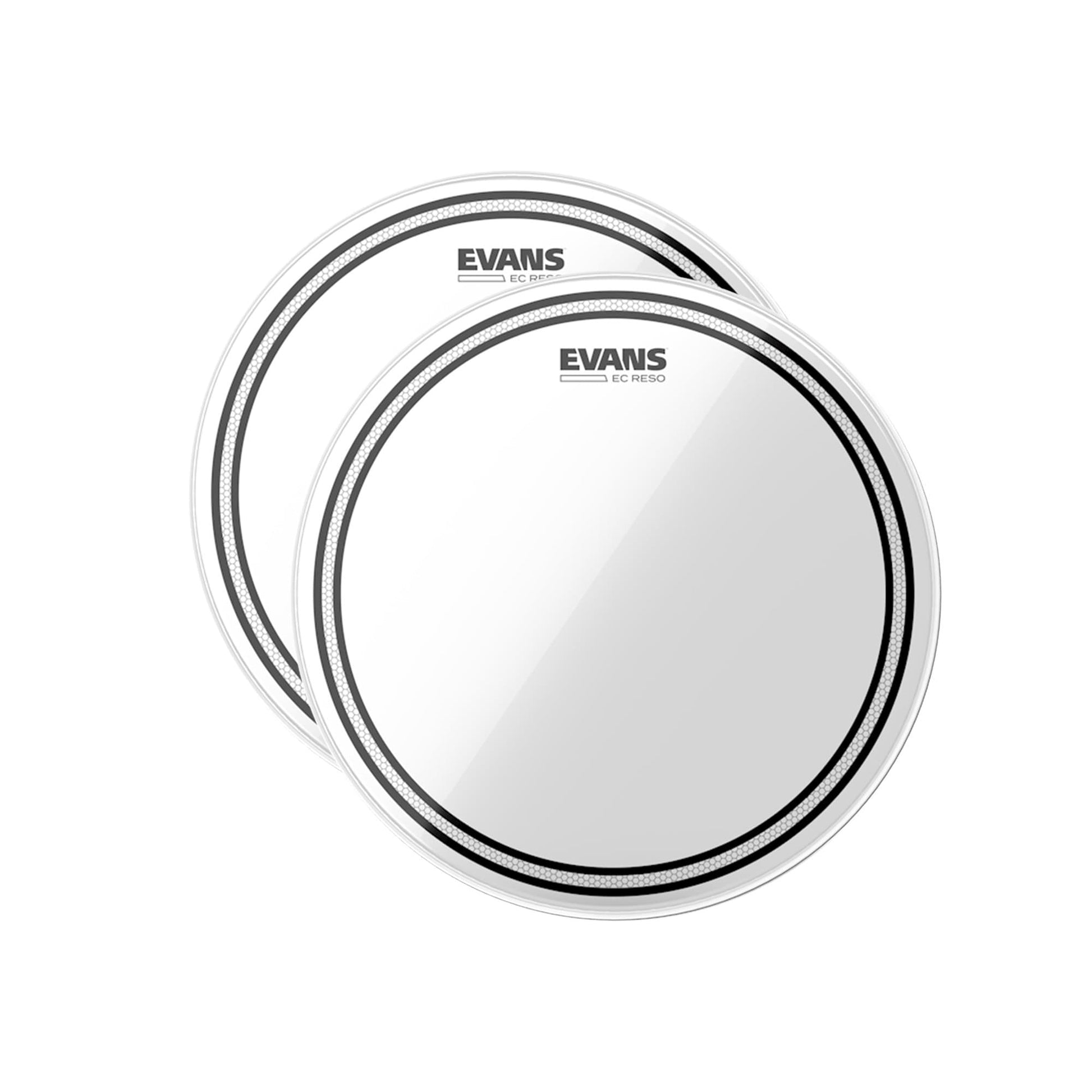 Evans 14" EC Resonant Tom Drum Head (2 Pack Bundle) Drums and Percussion / Parts and Accessories / Heads