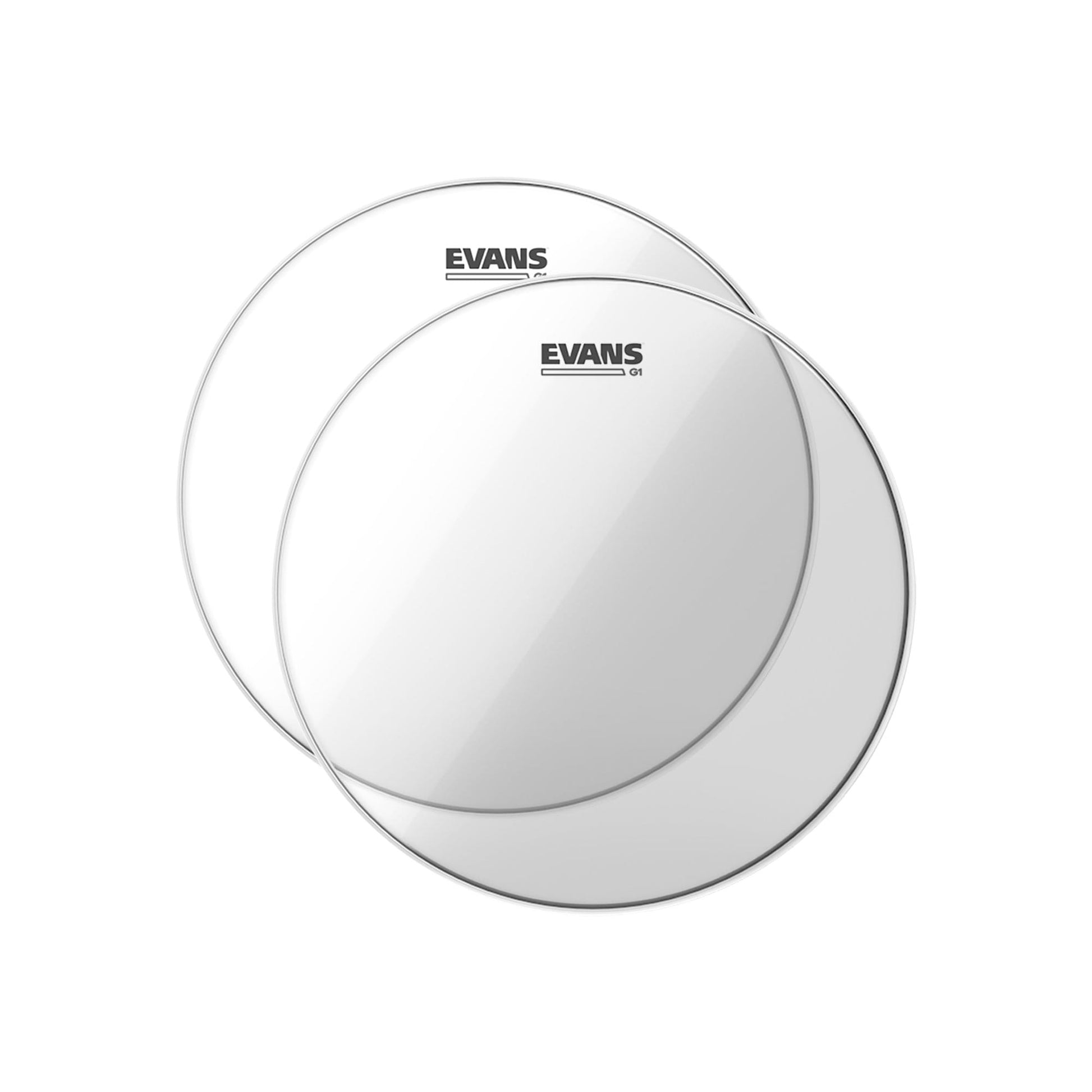 Evans 14" G1 Clear Drumhead (2 Pack Bundle) Drums and Percussion / Parts and Accessories / Heads
