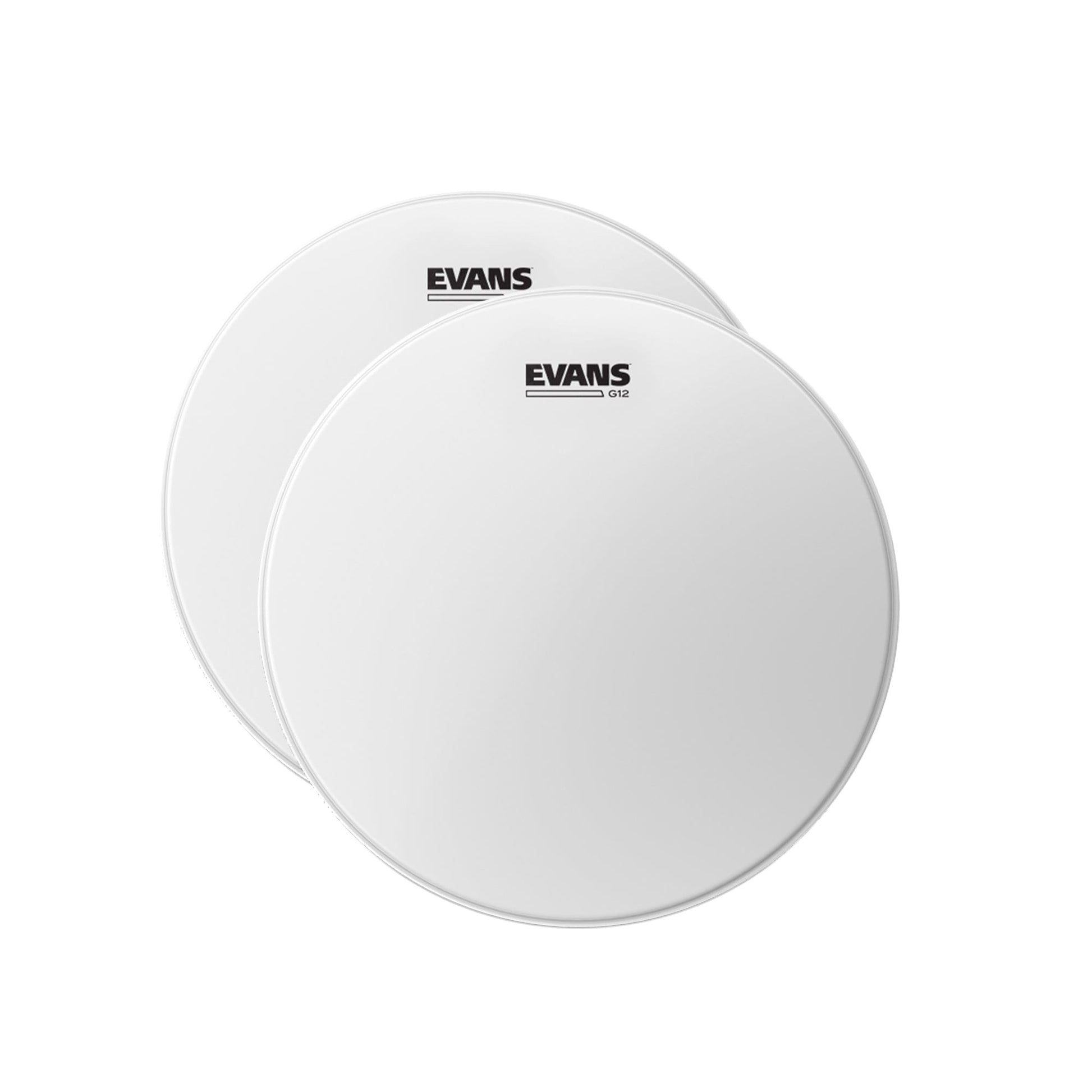 Evans 14" G12 Coated White Drum Head (2 Pack Bundle) Drums and Percussion / Parts and Accessories / Heads