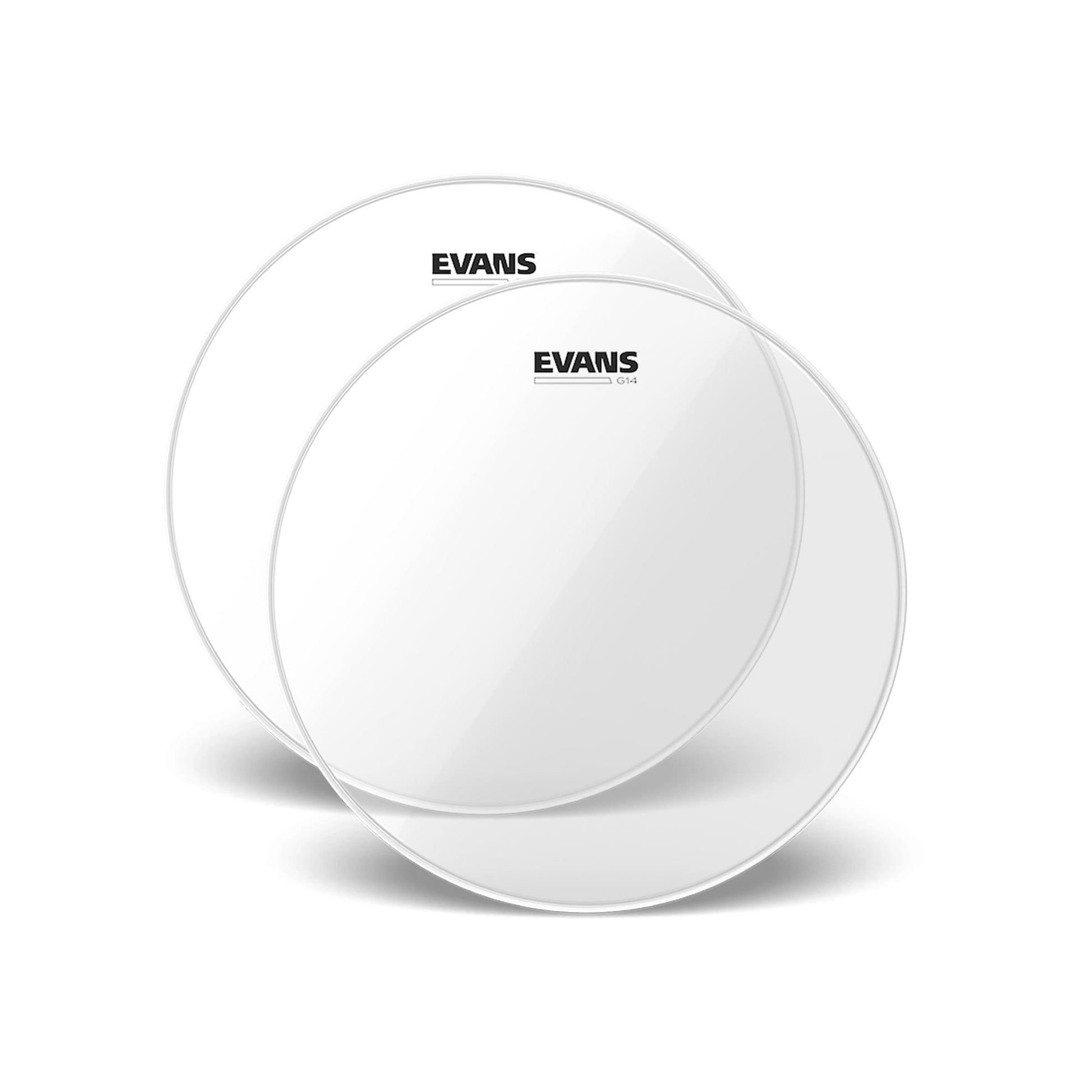 Evans 14" G14 Tom Head Clear (2 Pack Bundle) Drums and Percussion / Parts and Accessories / Heads
