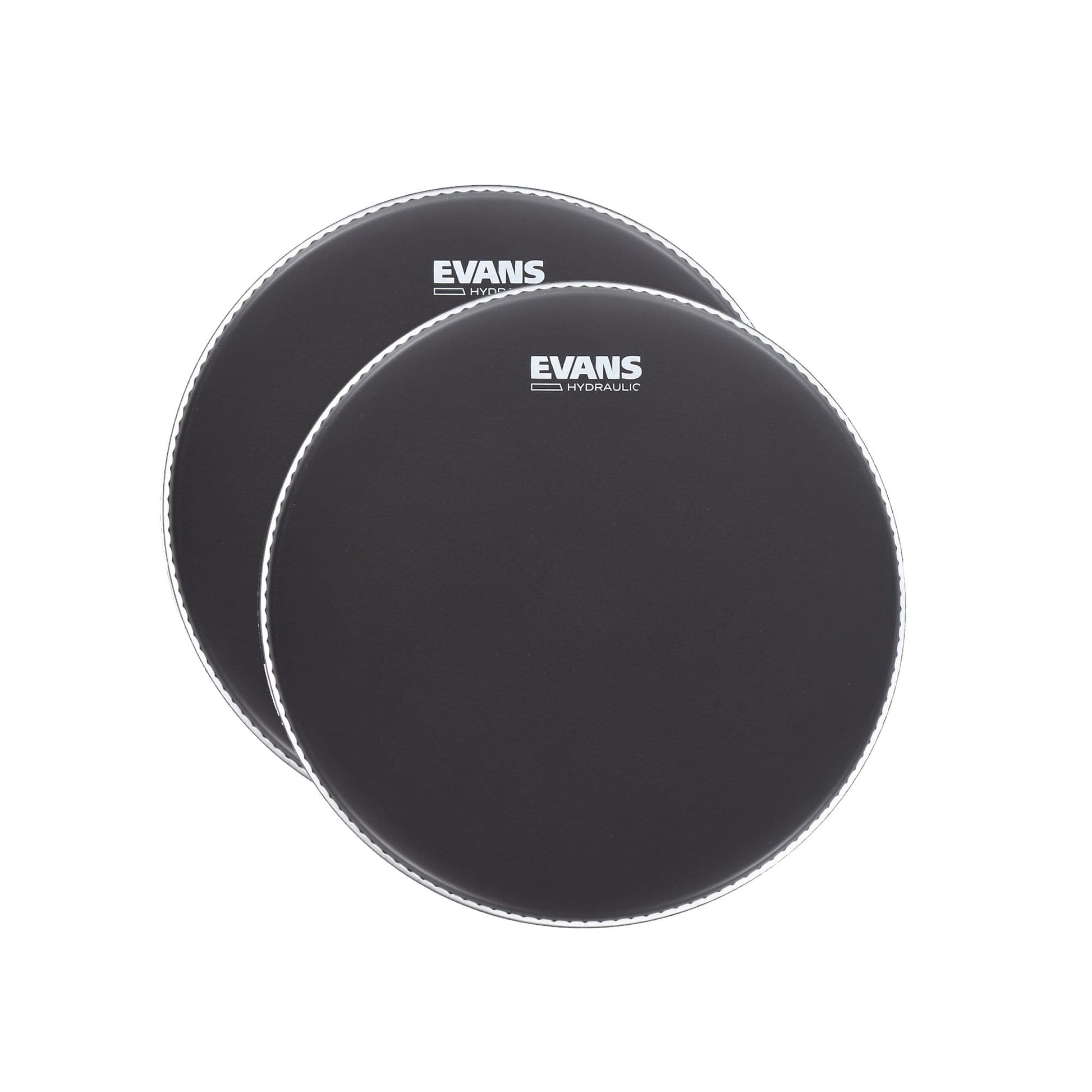 Evans 14" Hydraulic Black Coated Snare Drum Head (2 Pack Bundle) Drums and Percussion / Parts and Accessories / Heads