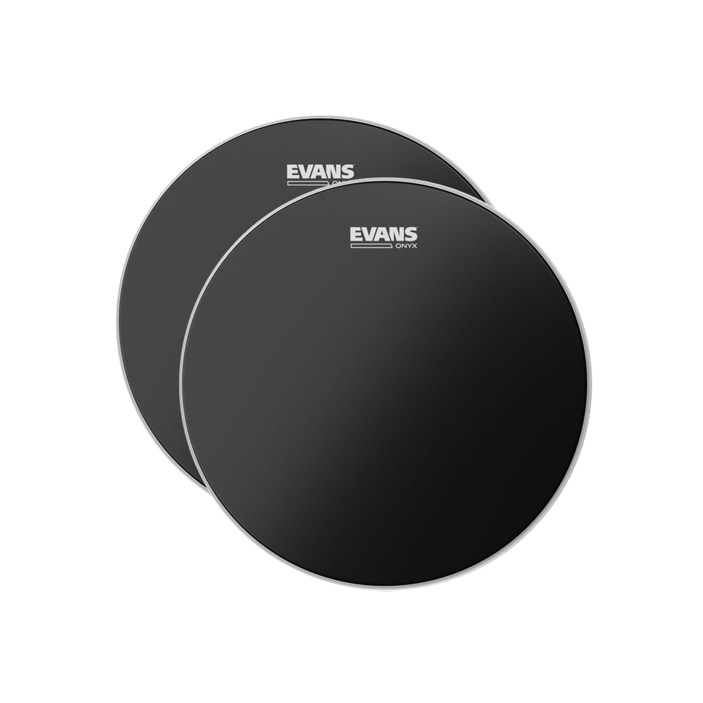 Evans 14" Onyx 2 Ply Batter Head (2 Pack Bundle) Drums and Percussion / Parts and Accessories / Heads