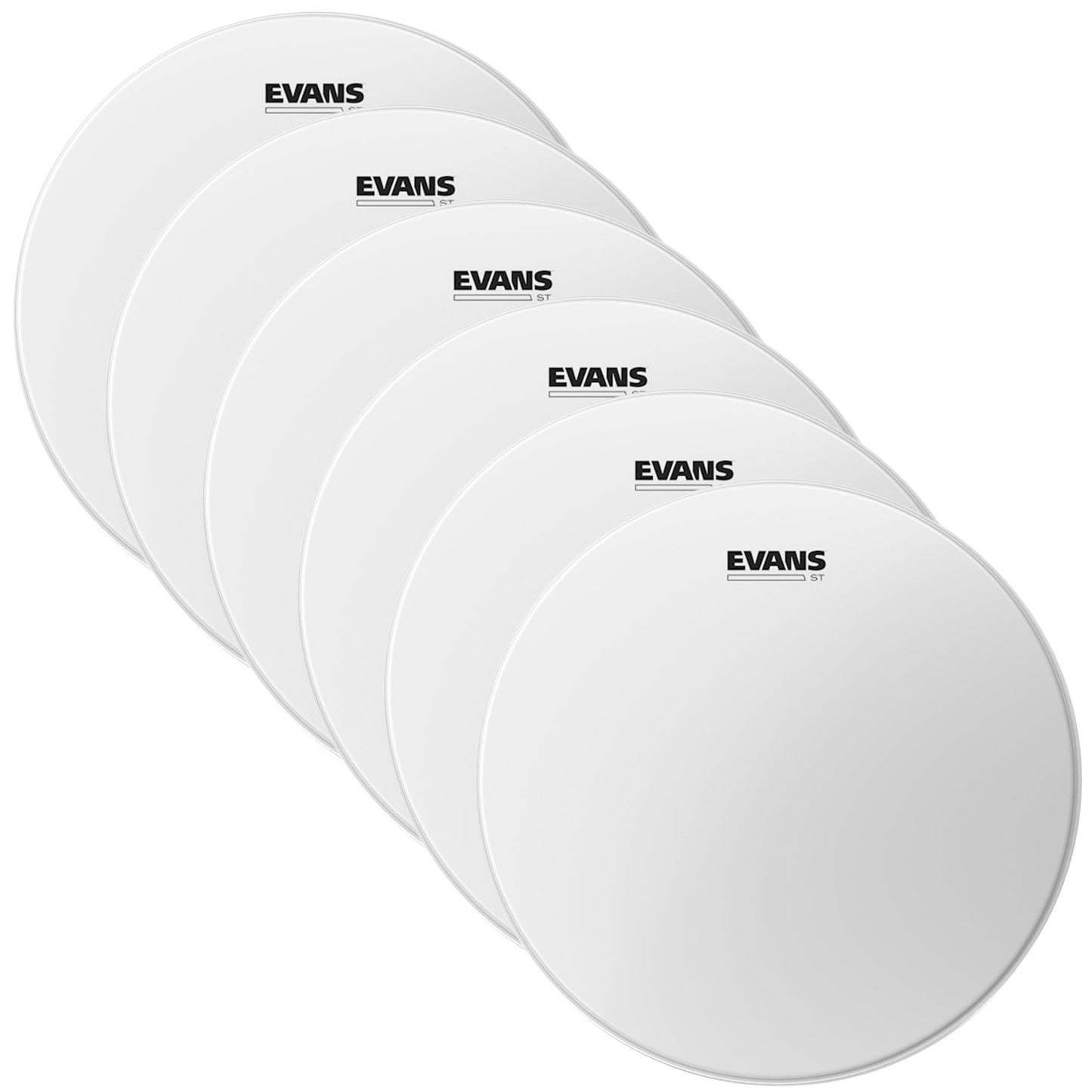 Evans 14" ST Snare Drum Batter Head (6 Pack Bundle) Drums and Percussion / Parts and Accessories / Heads