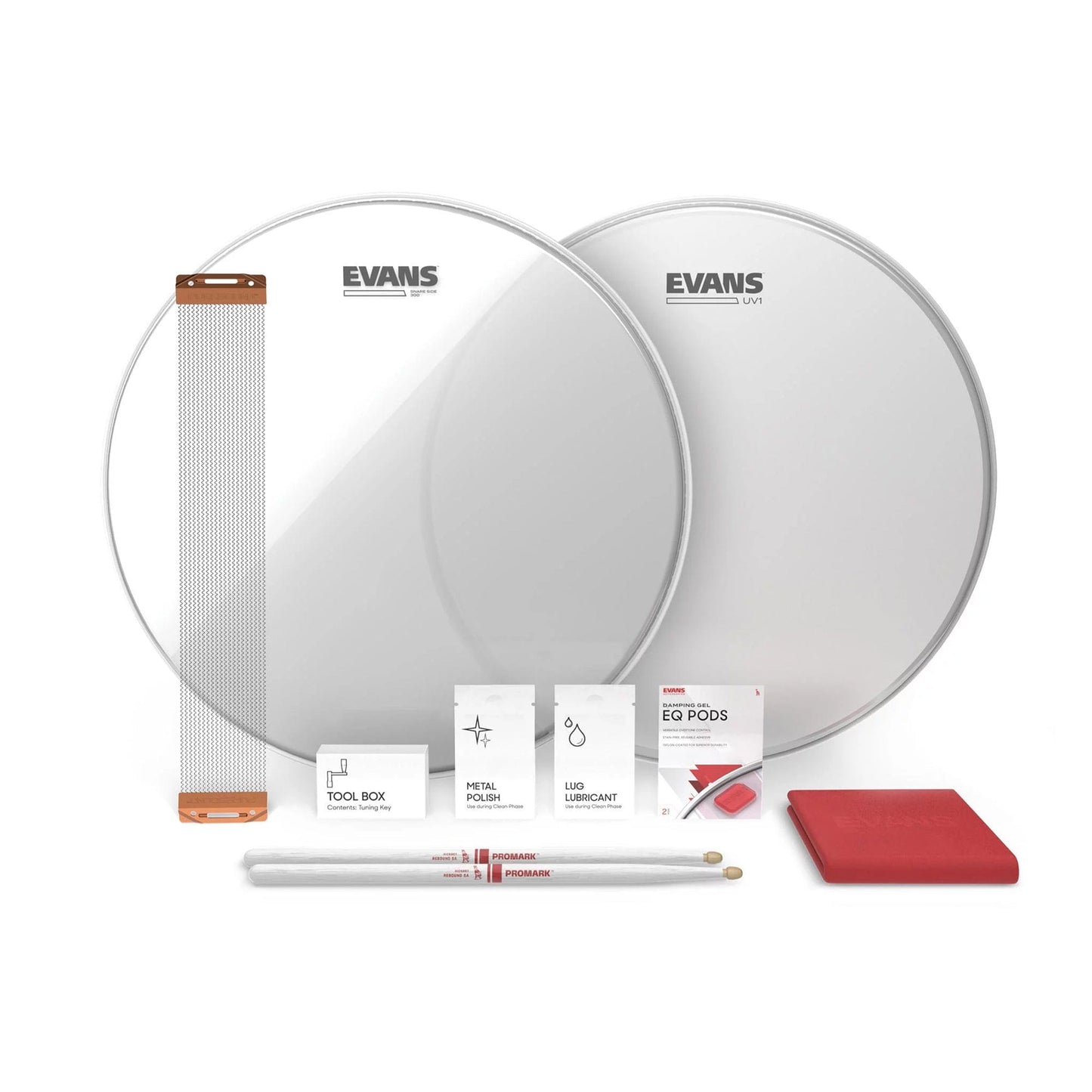 Evans 14" UV1 Tune Up Kit Drums and Percussion / Parts and Accessories / Heads