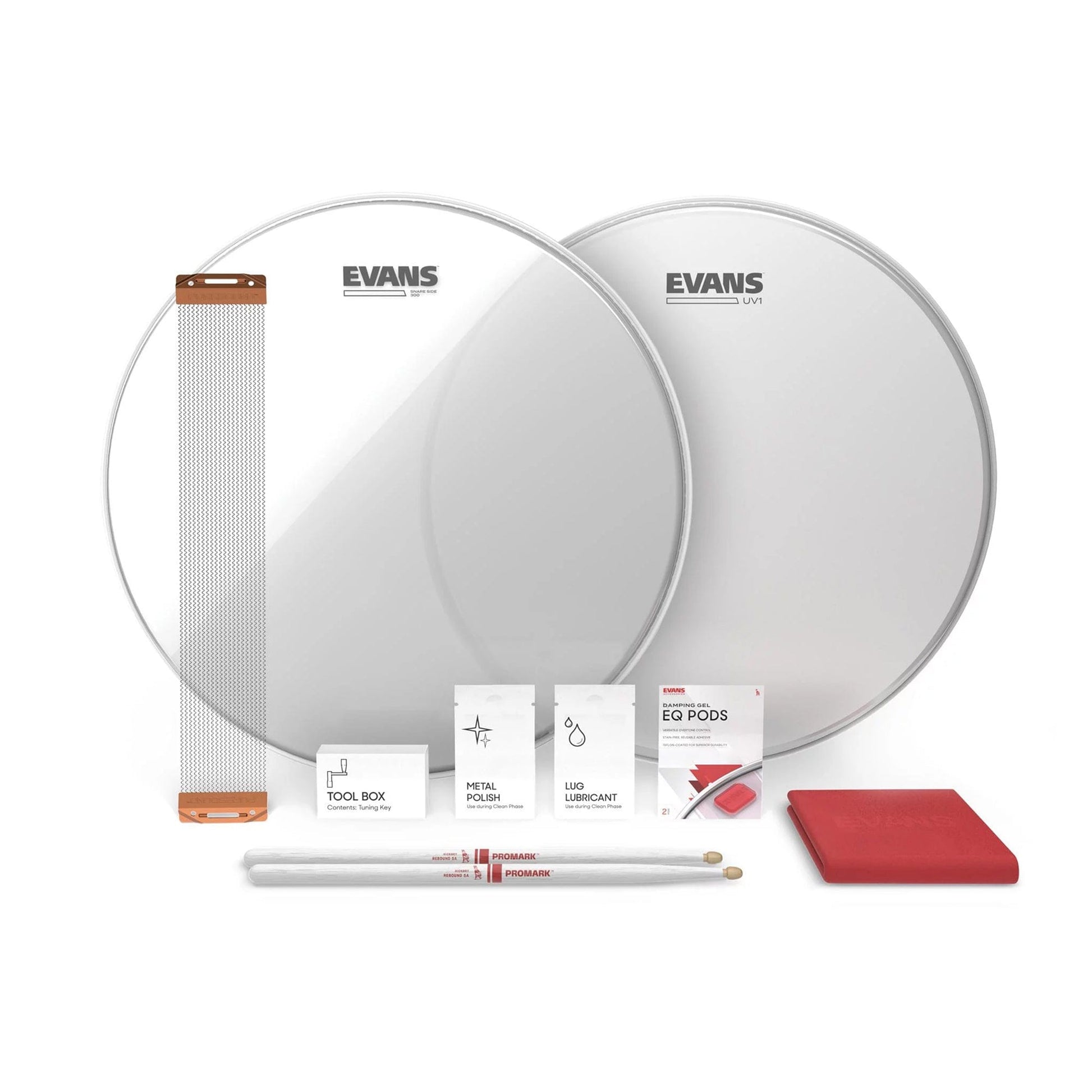Evans 14" UV1 Tune Up Kit Drums and Percussion / Parts and Accessories / Heads