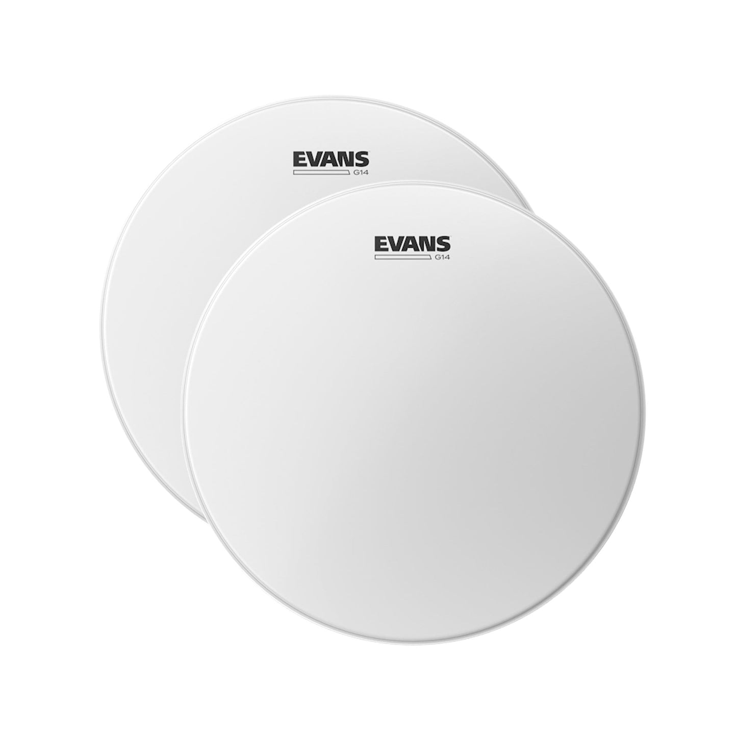 Evans 15" G14 Tom Head Coated (2 Pack Bundle) Drums and Percussion / Parts and Accessories / Heads