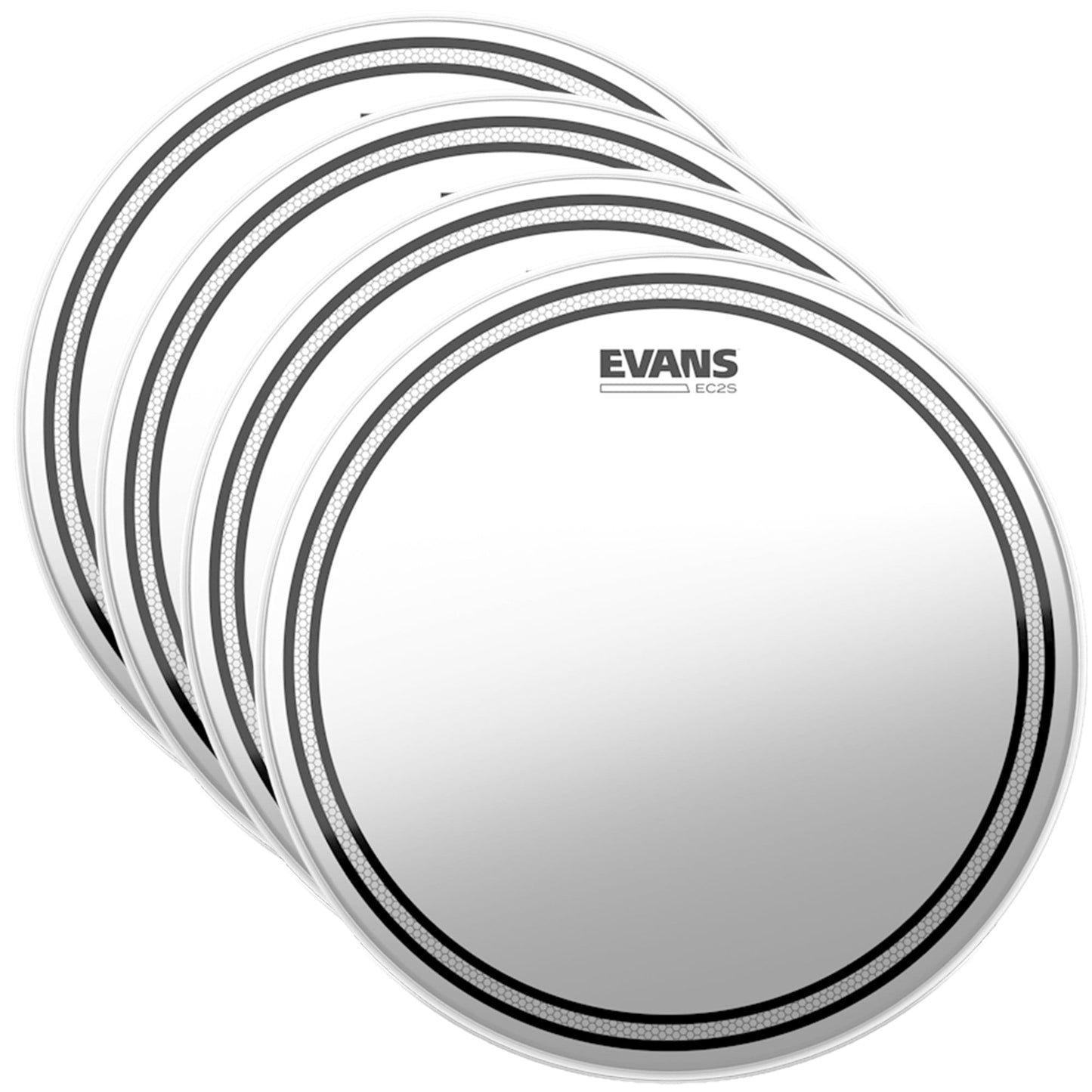 Evans 18" EC2 Coated SST (4 Pack Bundle) Drums and Percussion / Parts and Accessories / Heads