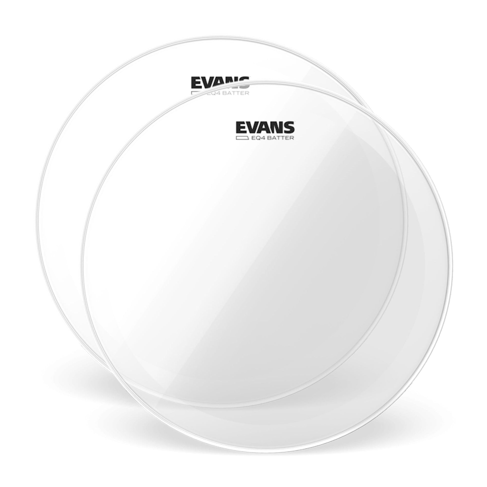 Evans 18" EQ4 Bass Drum Batter Head Clear (2 Pack Bundle) Drums and Percussion / Parts and Accessories / Heads
