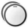 Evans 20" EMAD Batter Coated White (2 Pack Bundle) Drums and Percussion / Parts and Accessories / Heads