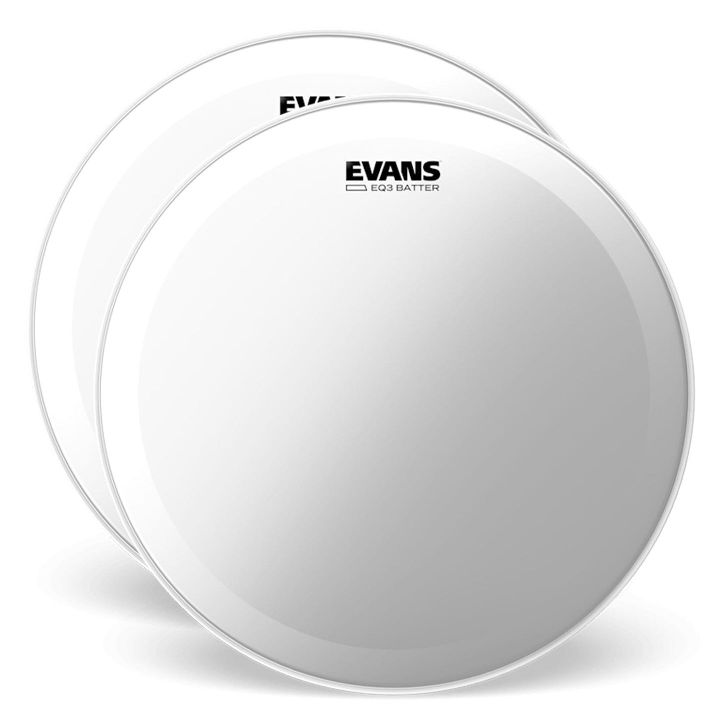 Evans 20" EQ3 Bass Drum Batter Head Coated (2 Pack Bundle) Drums and Percussion / Parts and Accessories / Heads