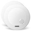 Evans 20" EQ3 Resonant Coated White (2 Pack Bundle) Drums and Percussion / Parts and Accessories / Heads