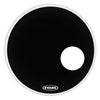 Evans 22" EQ3 Black Resonant Bass Drumhead Drums and Percussion / Parts and Accessories / Heads