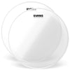 Evans 22" EQ4 Batter Clear (2 Pack Bundle) Drums and Percussion / Parts and Accessories / Heads