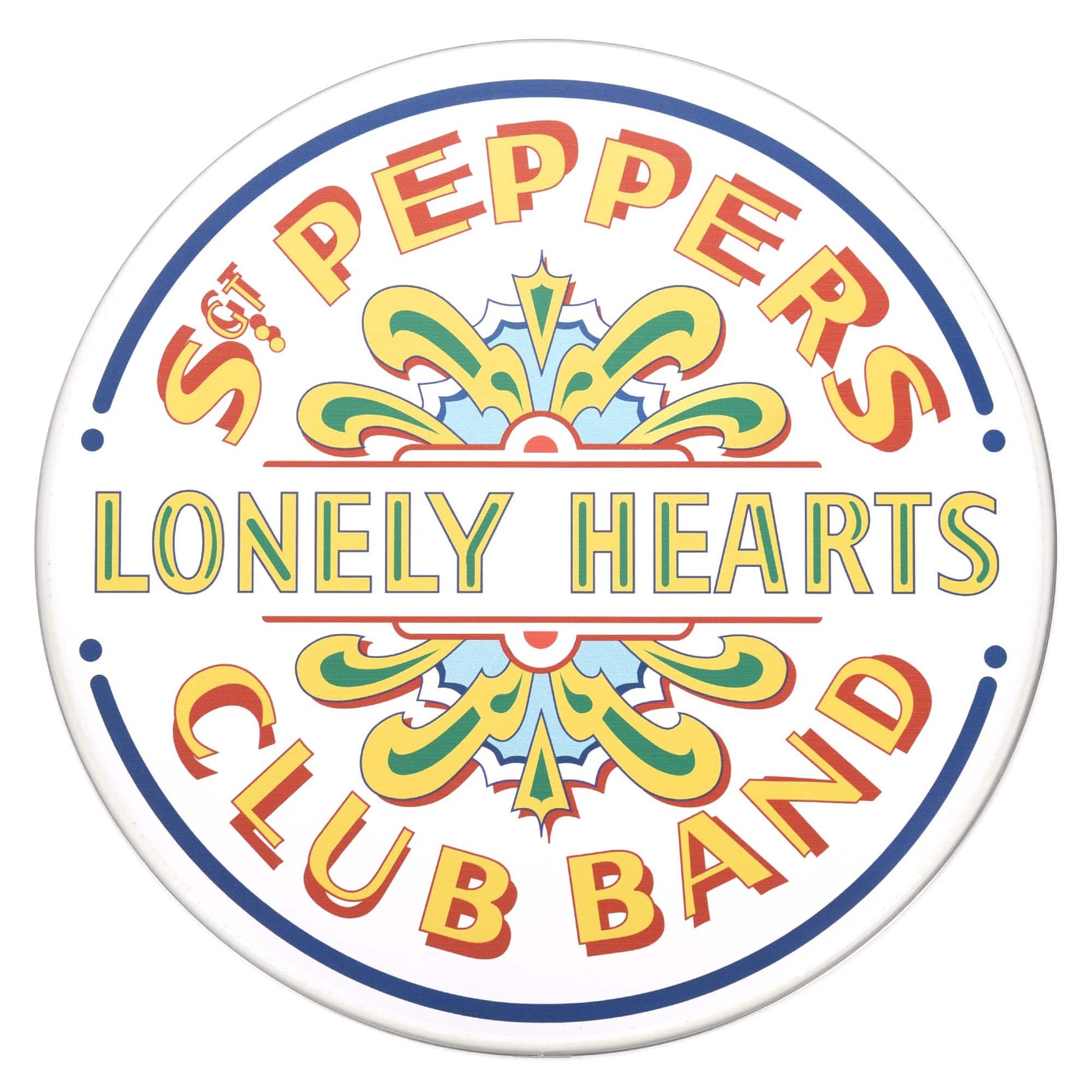 Evans 22" Inked Sgt. Pepper 50th Anniversary Bass Drumhead Drums and Percussion / Parts and Accessories / Heads