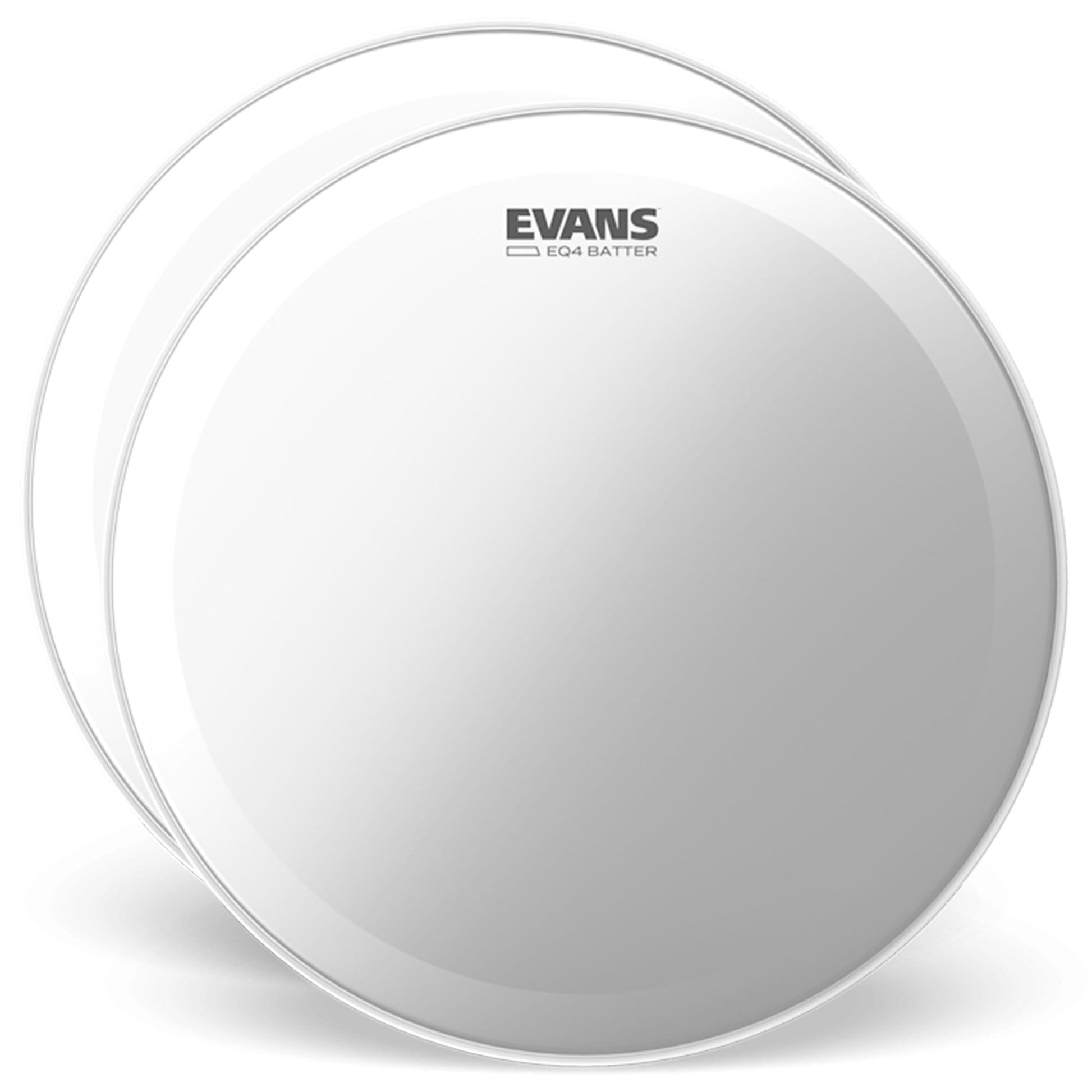 Evans 24" EQ4 Bass Drum Batter Head Coated (2 Pack Bundle) Drums and Percussion / Parts and Accessories / Heads