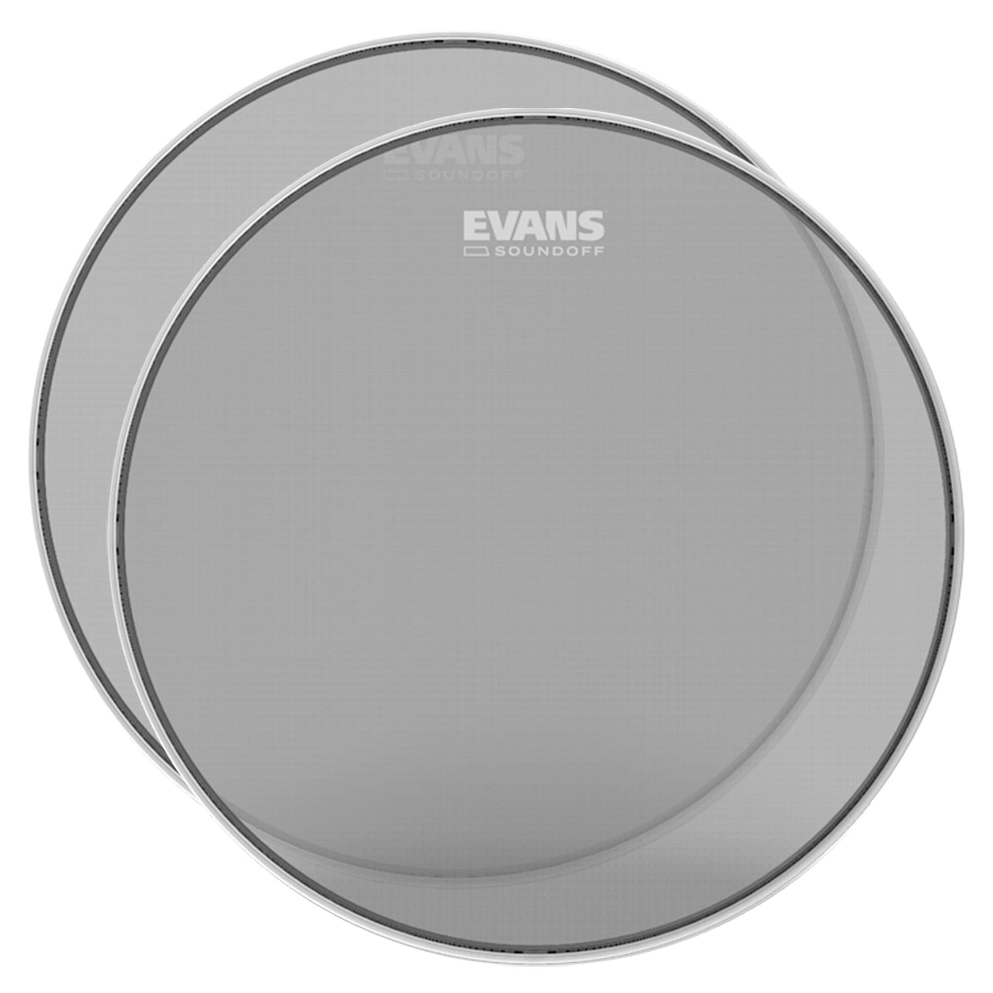 Evans 24" SoundOff Bass Drumhead (2 Pack Bundle) Drums and Percussion / Parts and Accessories / Heads
