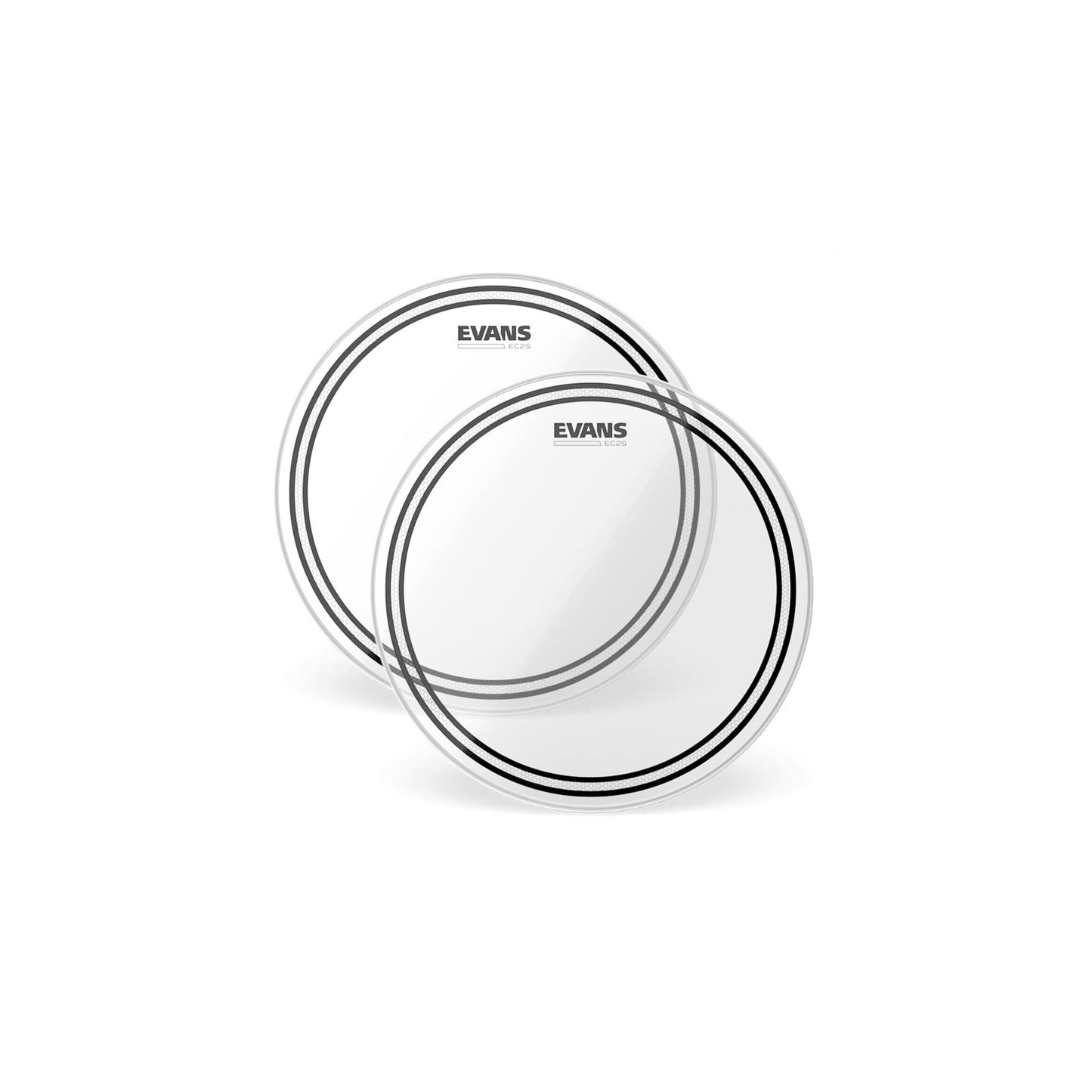 Evans 8" EC2 Clear SST (2 Pack Bundle) Drums and Percussion / Parts and Accessories / Heads
