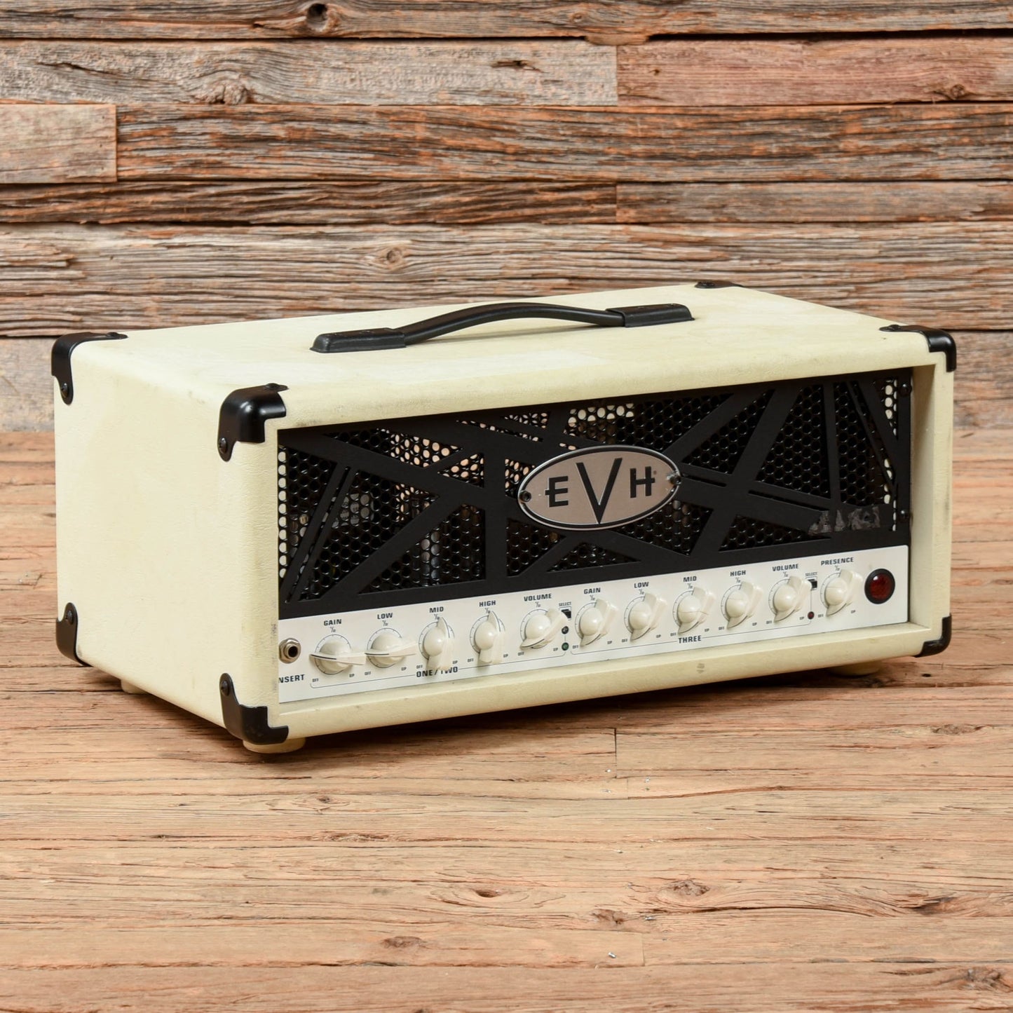 EVH 5150 III 6L6 3-Channel 50-Watt Guitar Amp Head Ivory Amps / Guitar Cabinets