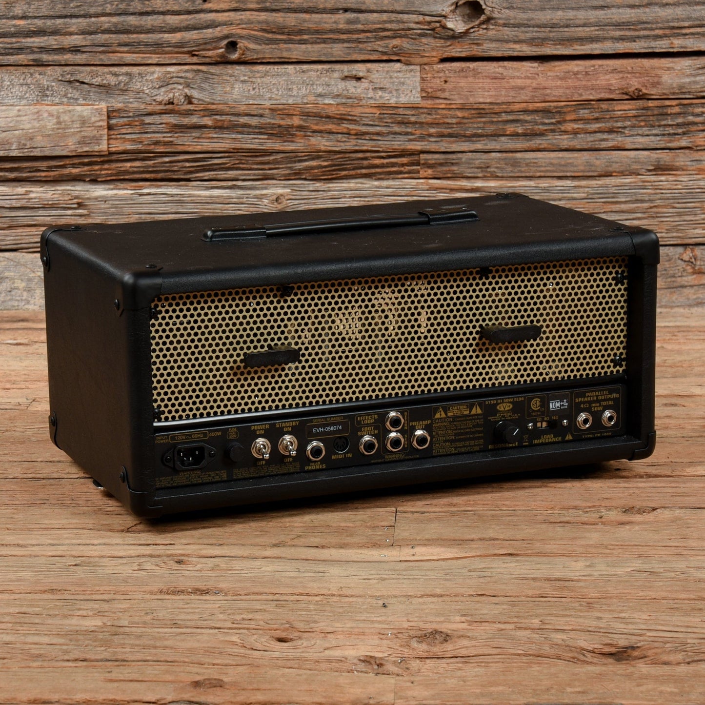 EVH 5150 III EL34 3-Channel 50-Watt Guitar Amp Head Amps / Guitar Cabinets