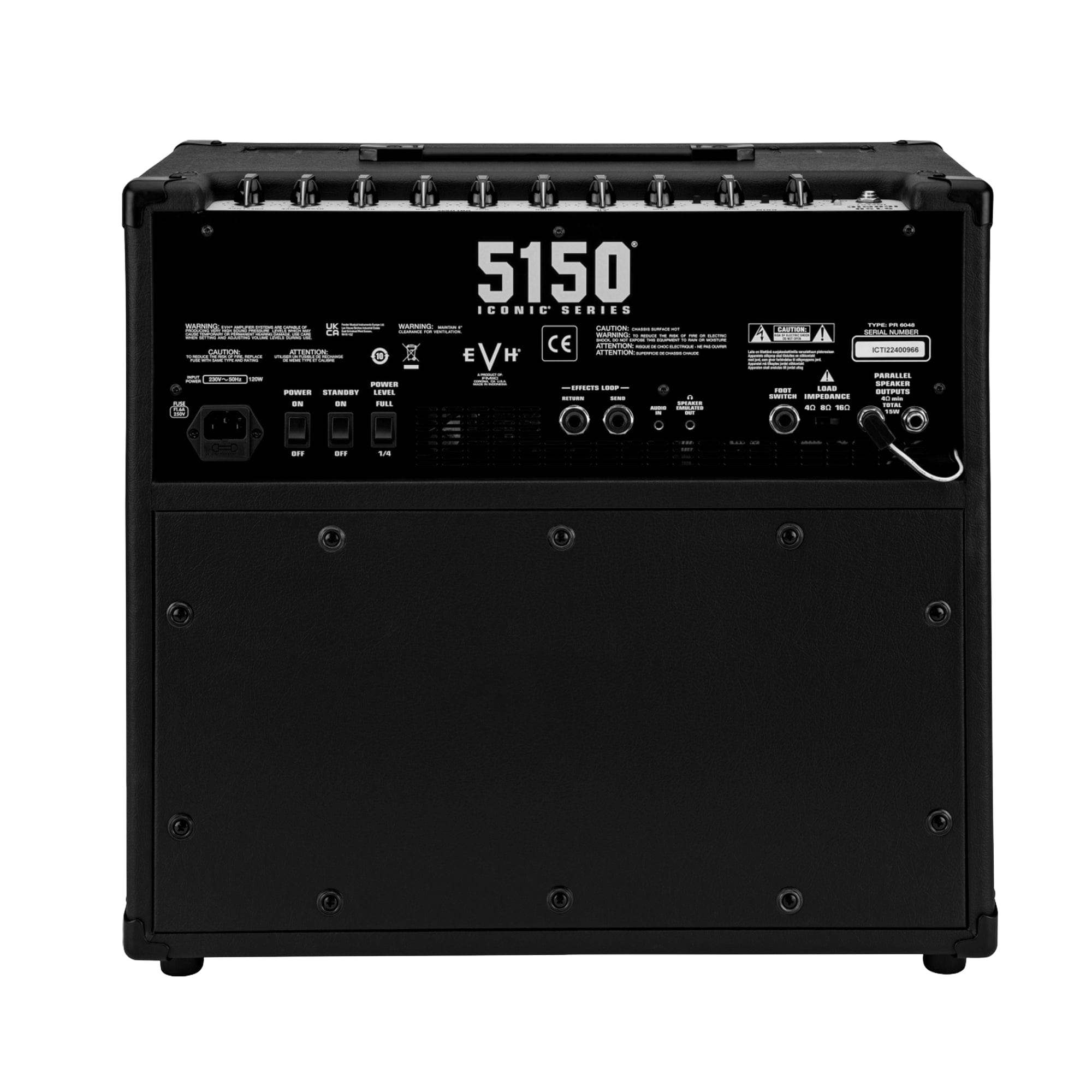 EVH 5150 Iconic Series 15W 1X10 Combo Black Amps / Guitar Combos