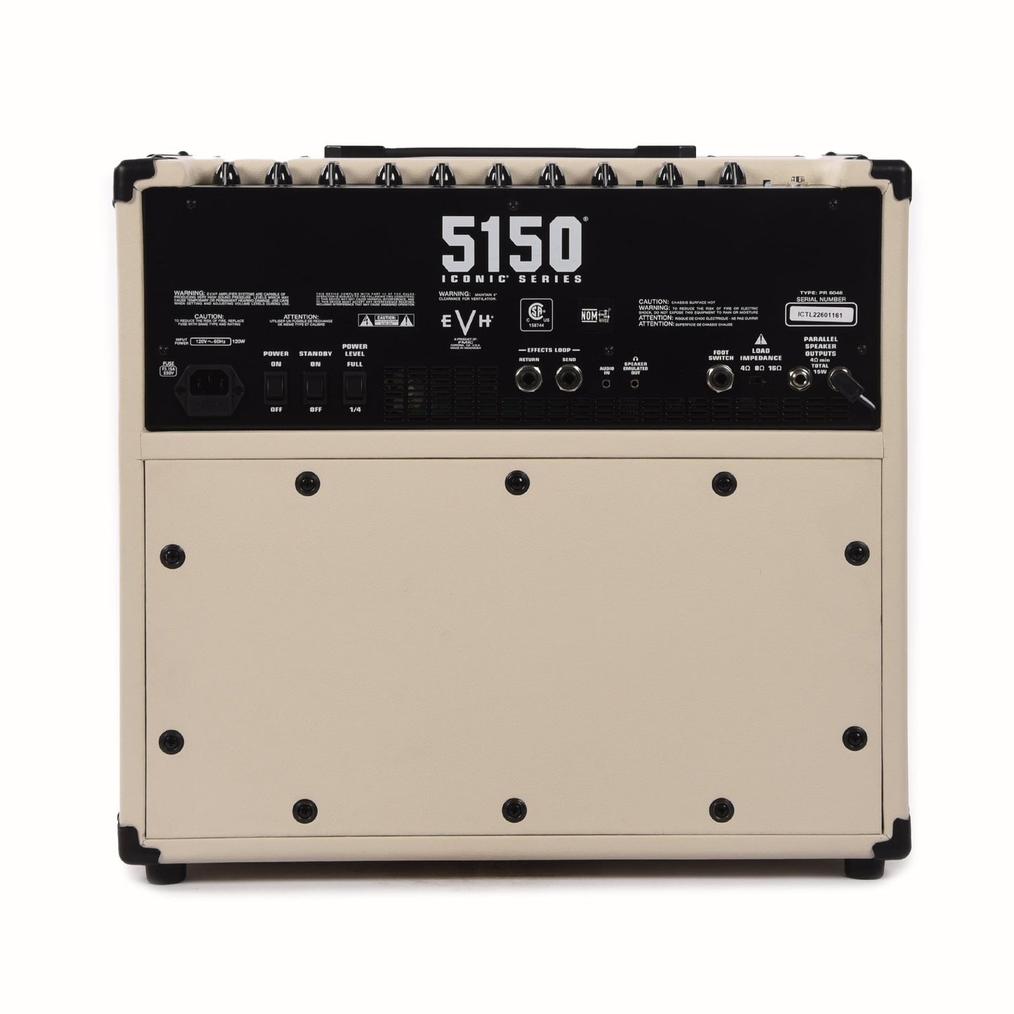 EVH 5150 Iconic Series 15W 1X10 Combo Ivory Amps / Guitar Combos