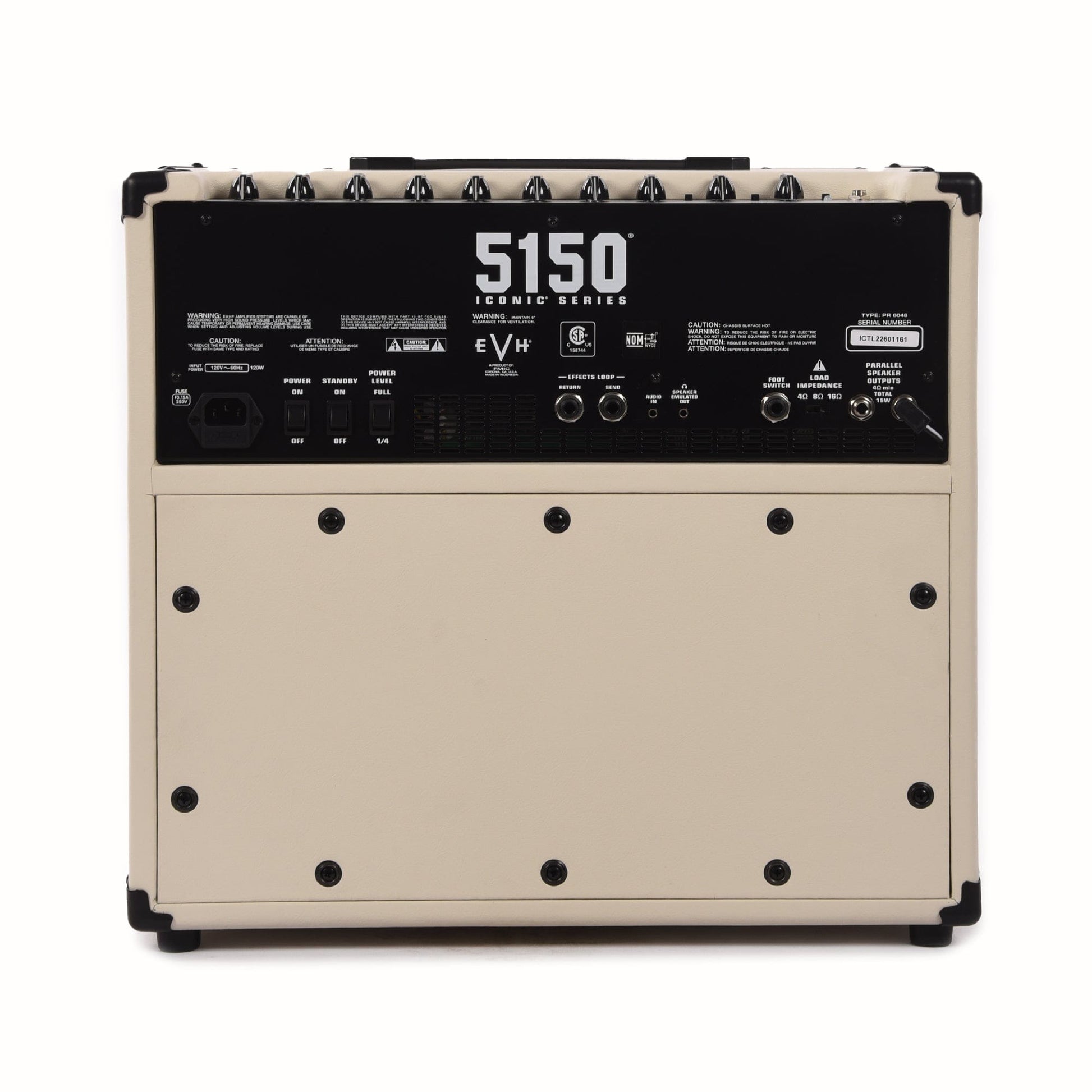 EVH 5150 Iconic Series 15W 1X10 Combo Ivory Amps / Guitar Combos