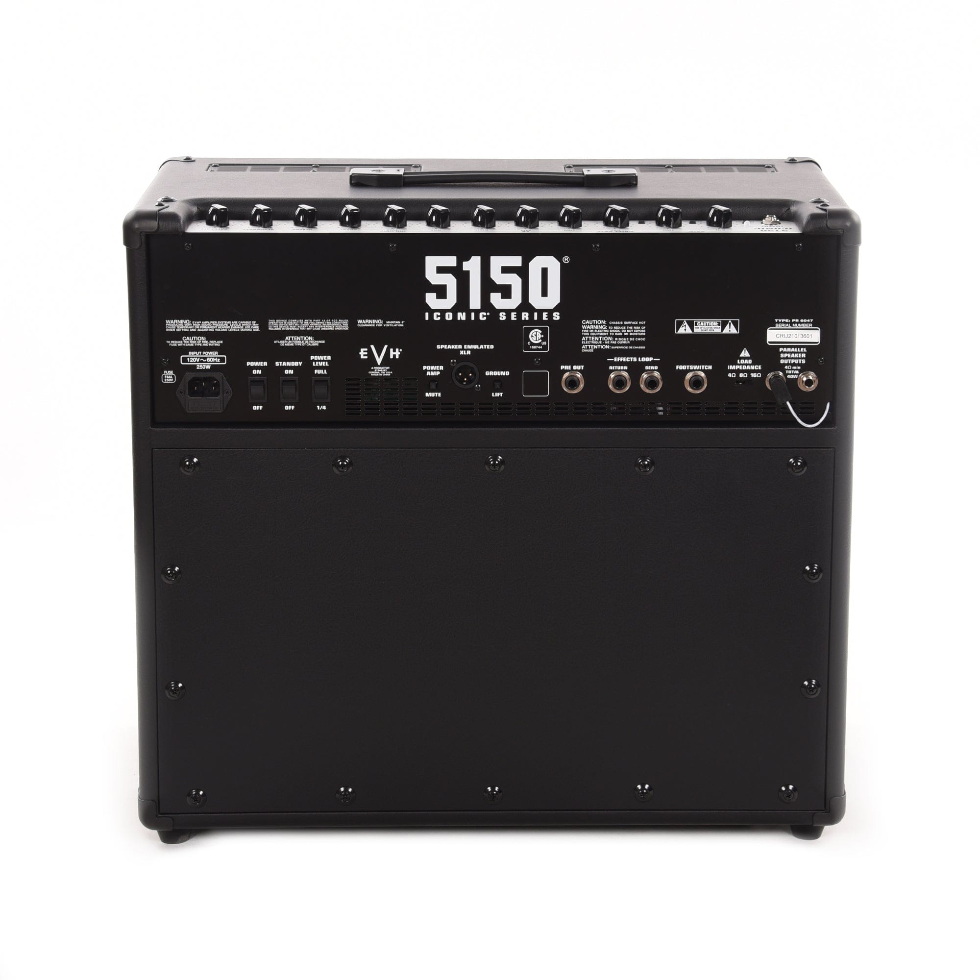 EVH 5150 Iconic Series 40W 1x12 Combo Black – Chicago Music Exchange