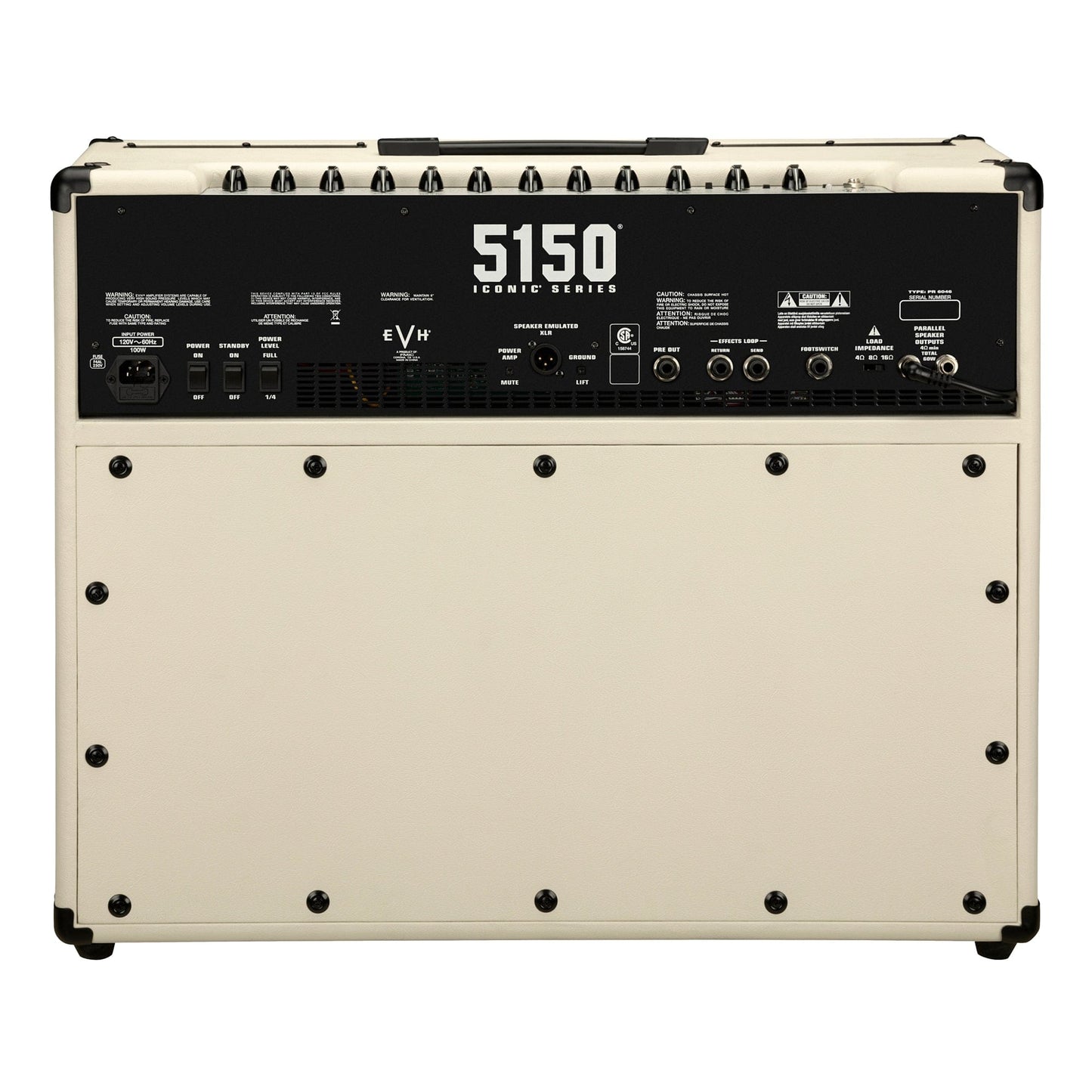 EVH 5150 Iconic Series 60W 2X12 Combo Ivory Amps / Guitar Combos