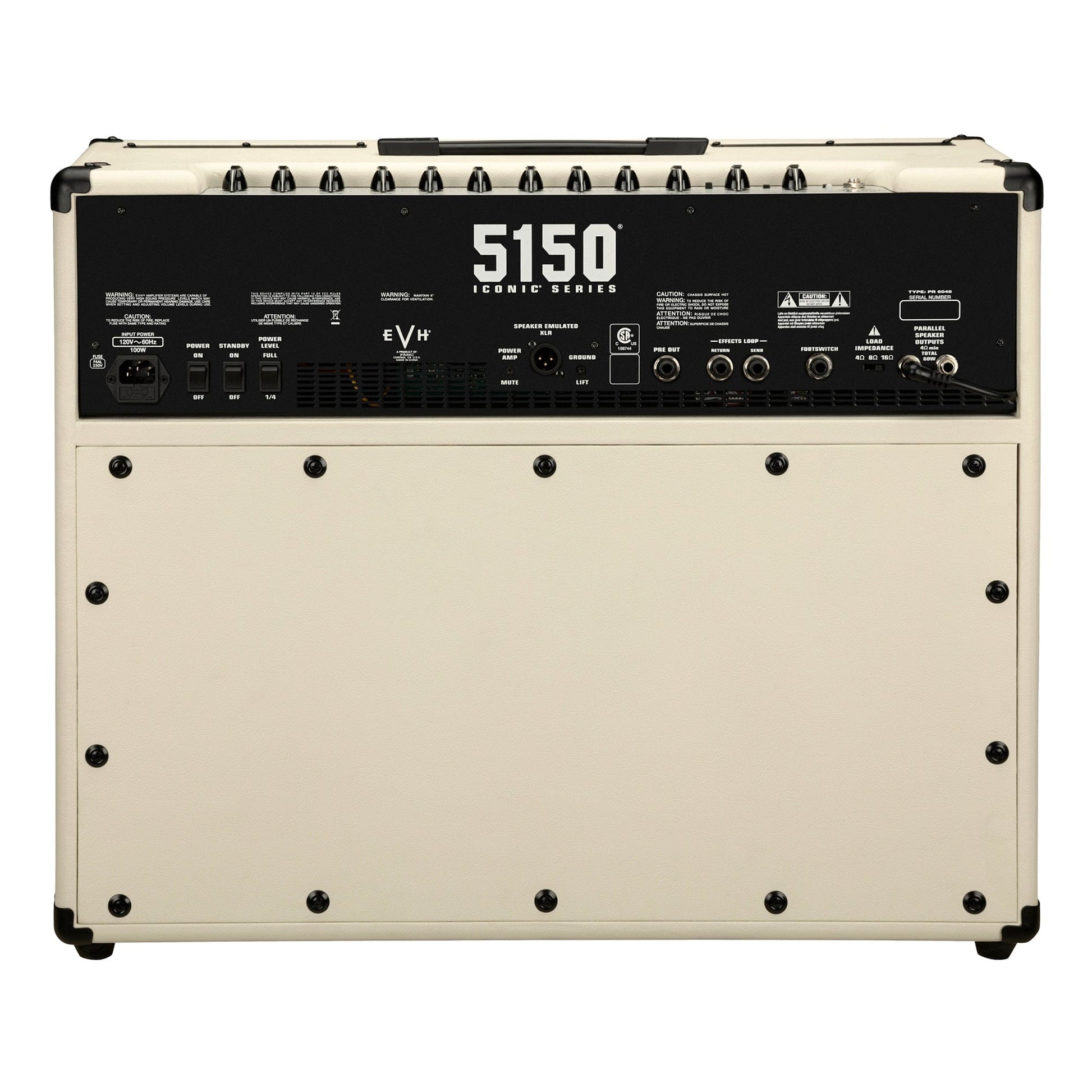 EVH 5150 Iconic Series 60W 2X12 Combo Ivory Amps / Guitar Combos