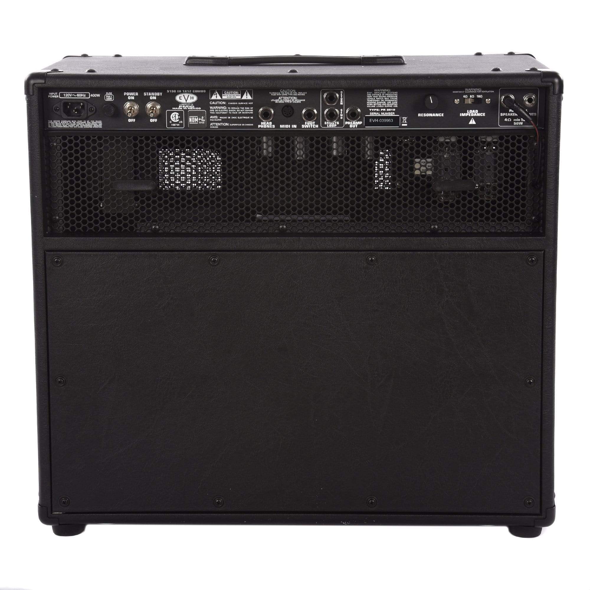 EVH 5150 III 50-Watt 6L6 1x12 Combo Black Amps / Guitar Combos