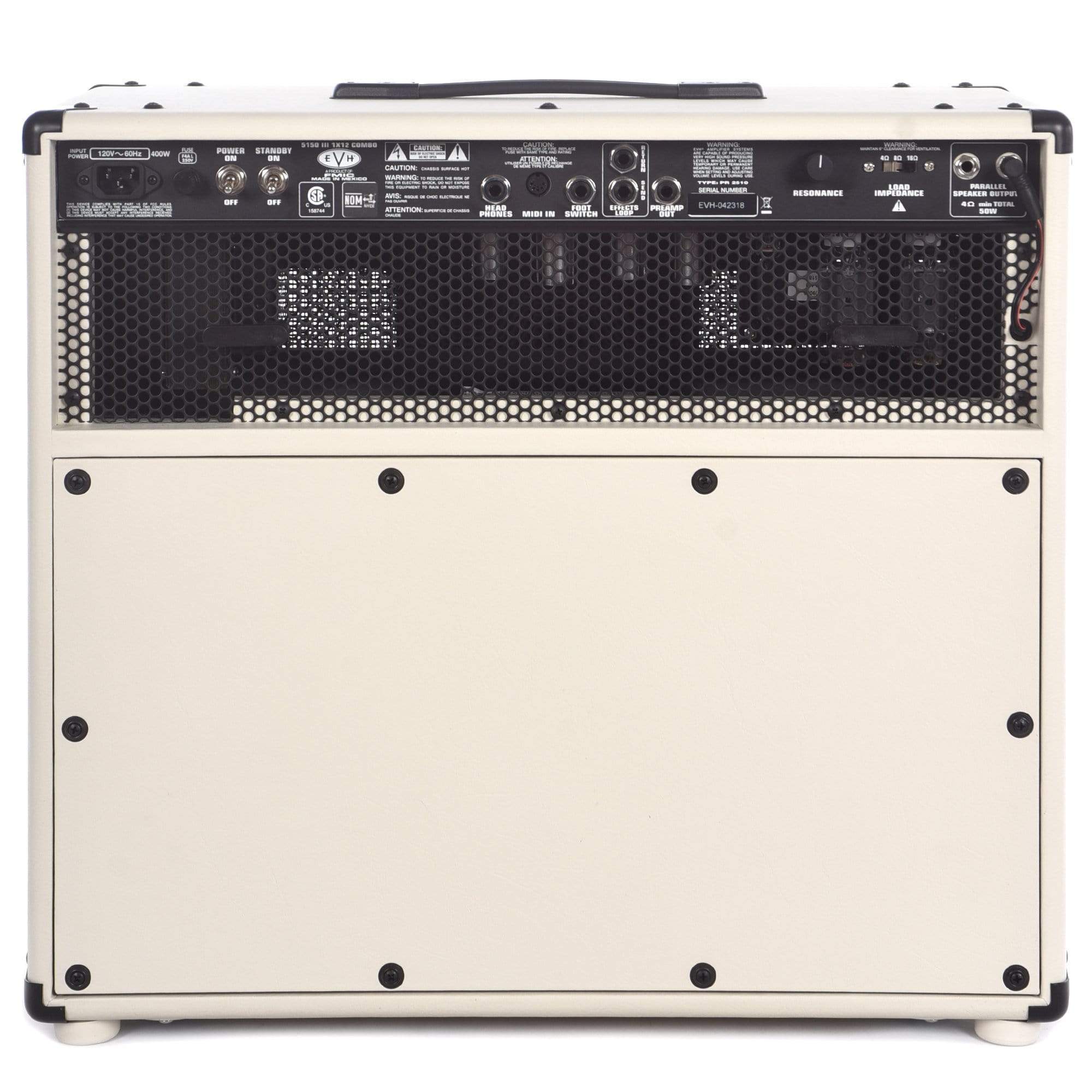 EVH 5150 III 50-Watt 6L6 1x12 Combo Ivory Amps / Guitar Combos