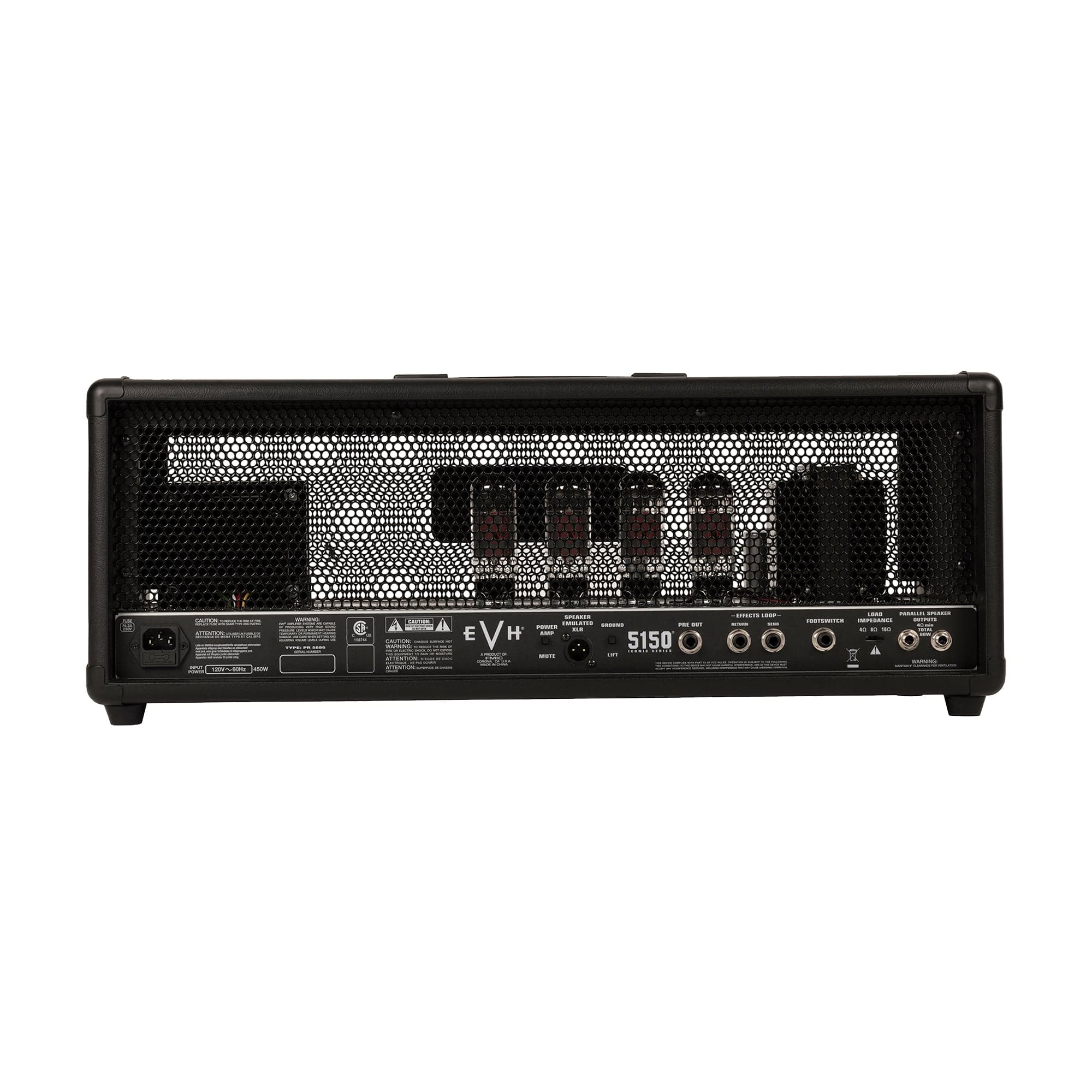 EVH 5150 Iconic Series 80W Head Black Amps / Guitar Heads