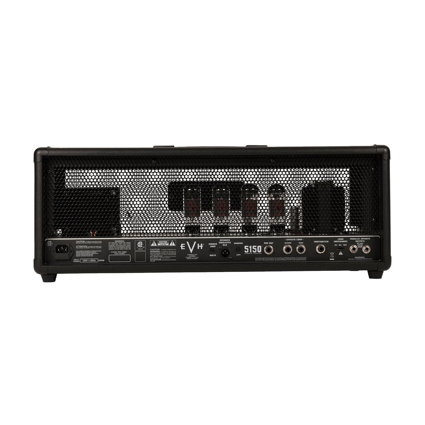 EVH 5150 Iconic Series 80W Head Black Amps / Guitar Heads