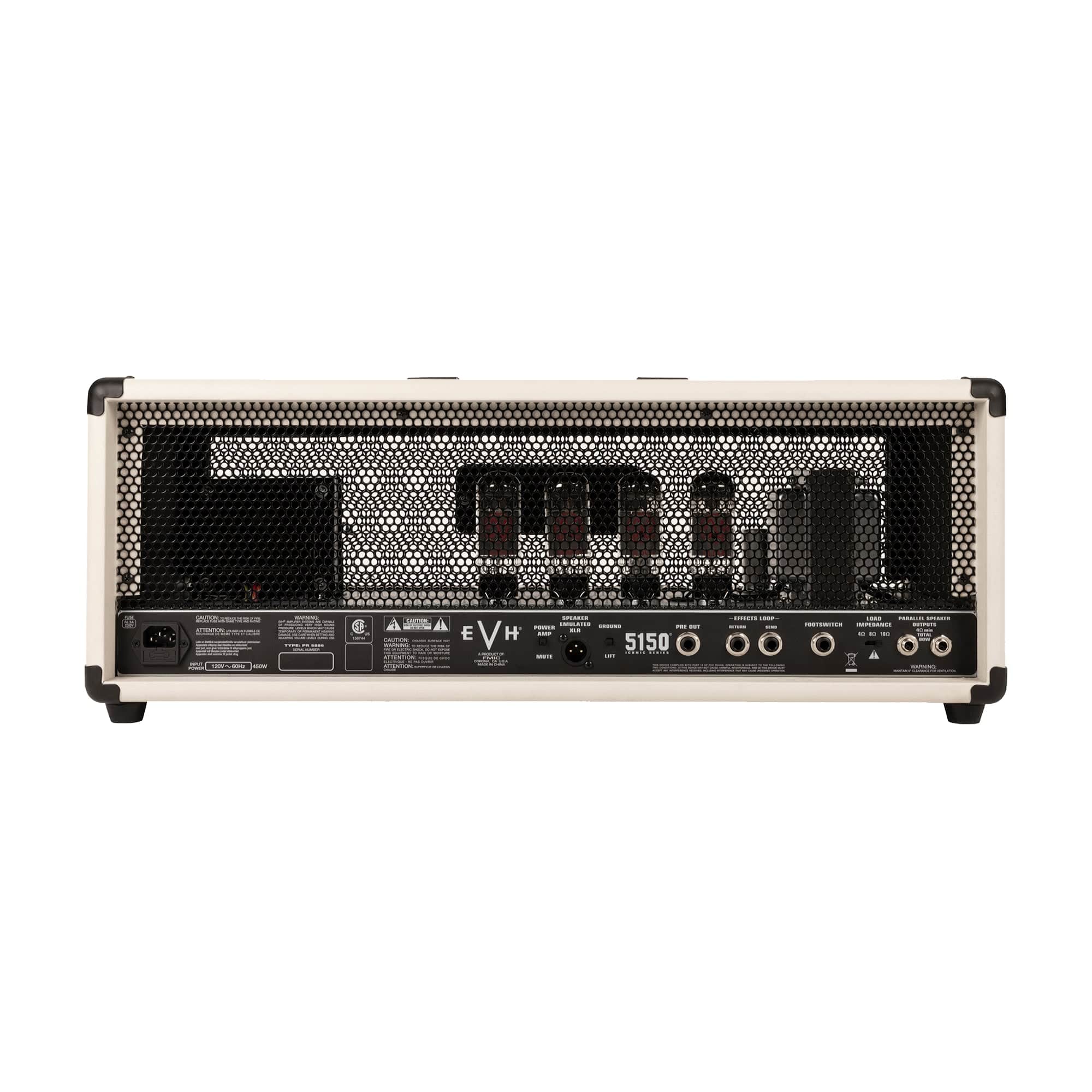 EVH 5150 Iconic Series 80W Head Ivory Amps / Guitar Heads