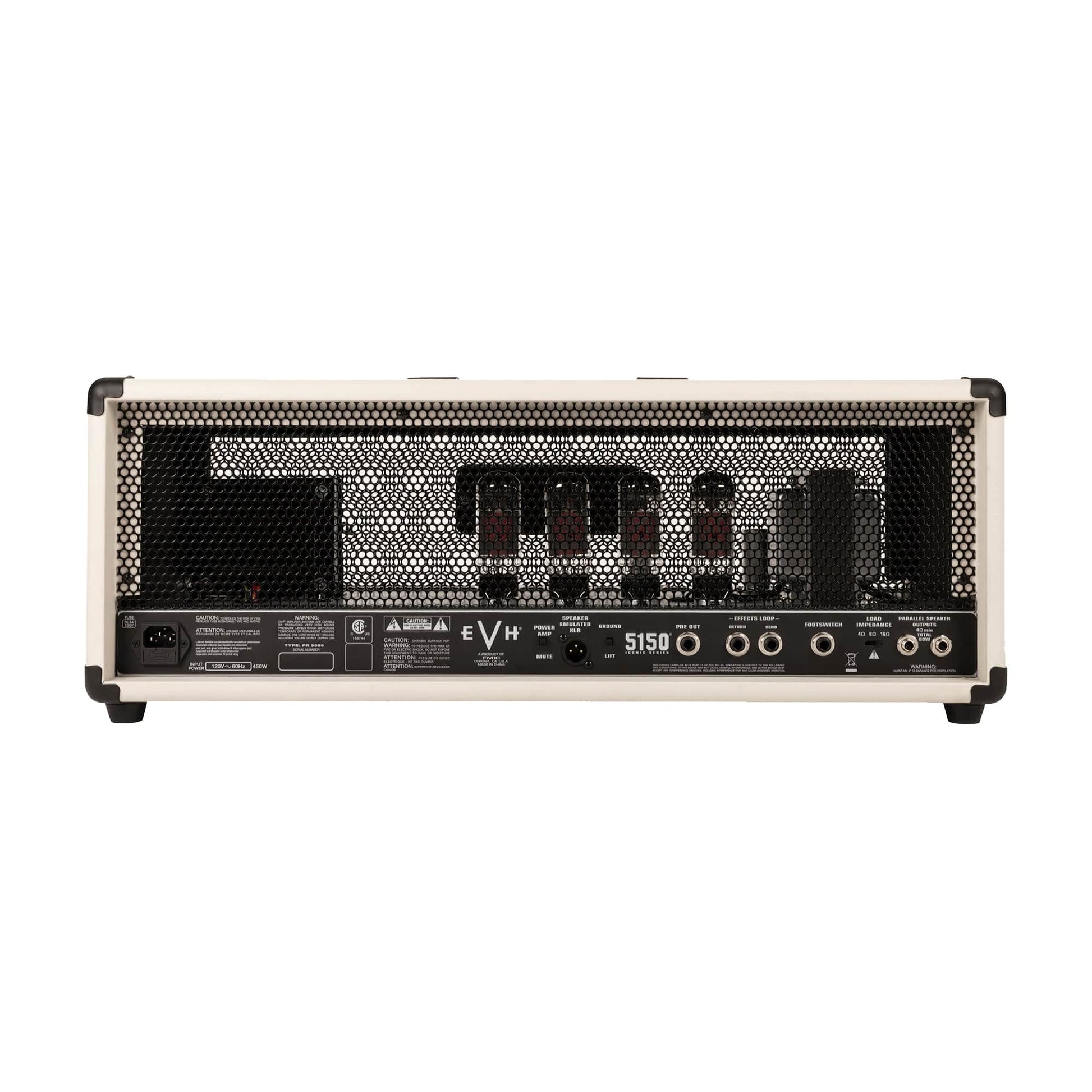 EVH 5150 Iconic Series 80W Head Ivory Amps / Guitar Heads