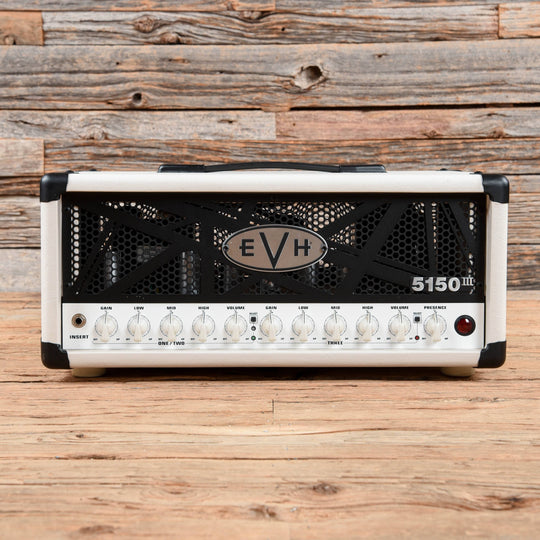 EVH 5150 III 6L6 3-Channel 50-Watt Guitar Amp Head Ivory 2016 Amps / Guitar Heads