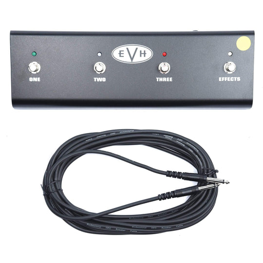 EVH Effects and Pedals / Controllers, Volume and Expression EVH 5150 III Four Button Footswitch For 50 Watt Head