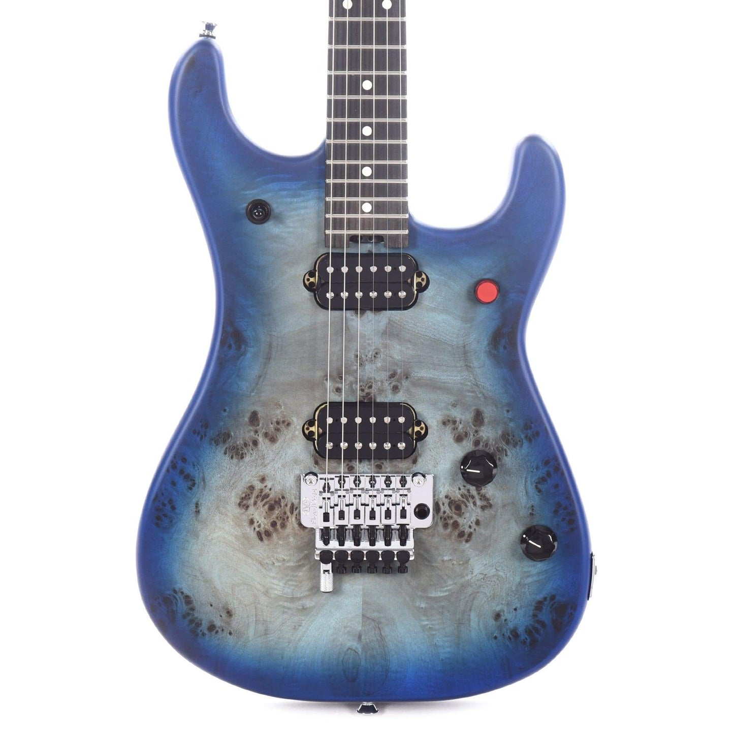EVH 5150 Series Deluxe Poplar Burl Aqua Burst Electric Guitars / Solid Body