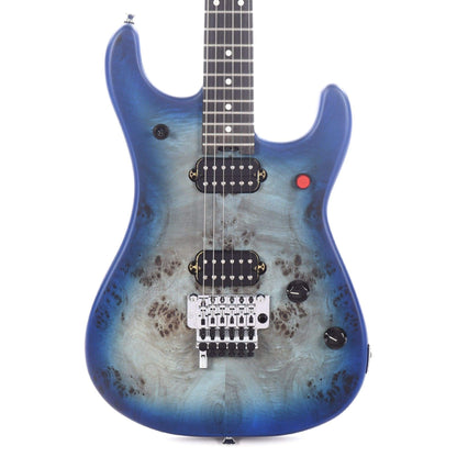 EVH 5150 Series Deluxe Poplar Burl Aqua Burst Electric Guitars / Solid Body