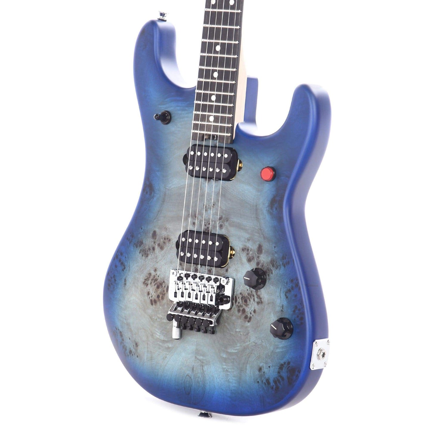 EVH 5150 Series Deluxe Poplar Burl Aqua Burst Electric Guitars / Solid Body