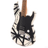 EVH Striped Series '78 Eruption Relic Black w/White Stripes Electric Guitars / Solid Body
