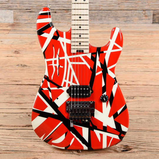 EVH Striped Series Electric Guitar Red/Black/White 2017 Electric Guitars / Solid Body