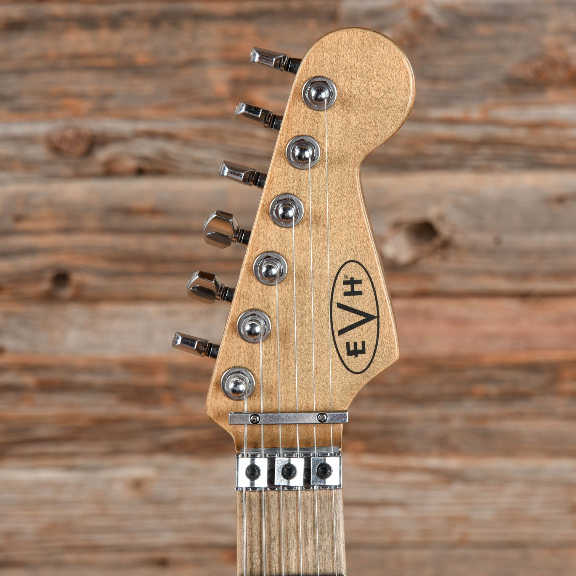 EVH Striped Series Frankie Red White Black Relic Red White Black 2021 Electric Guitars / Solid Body