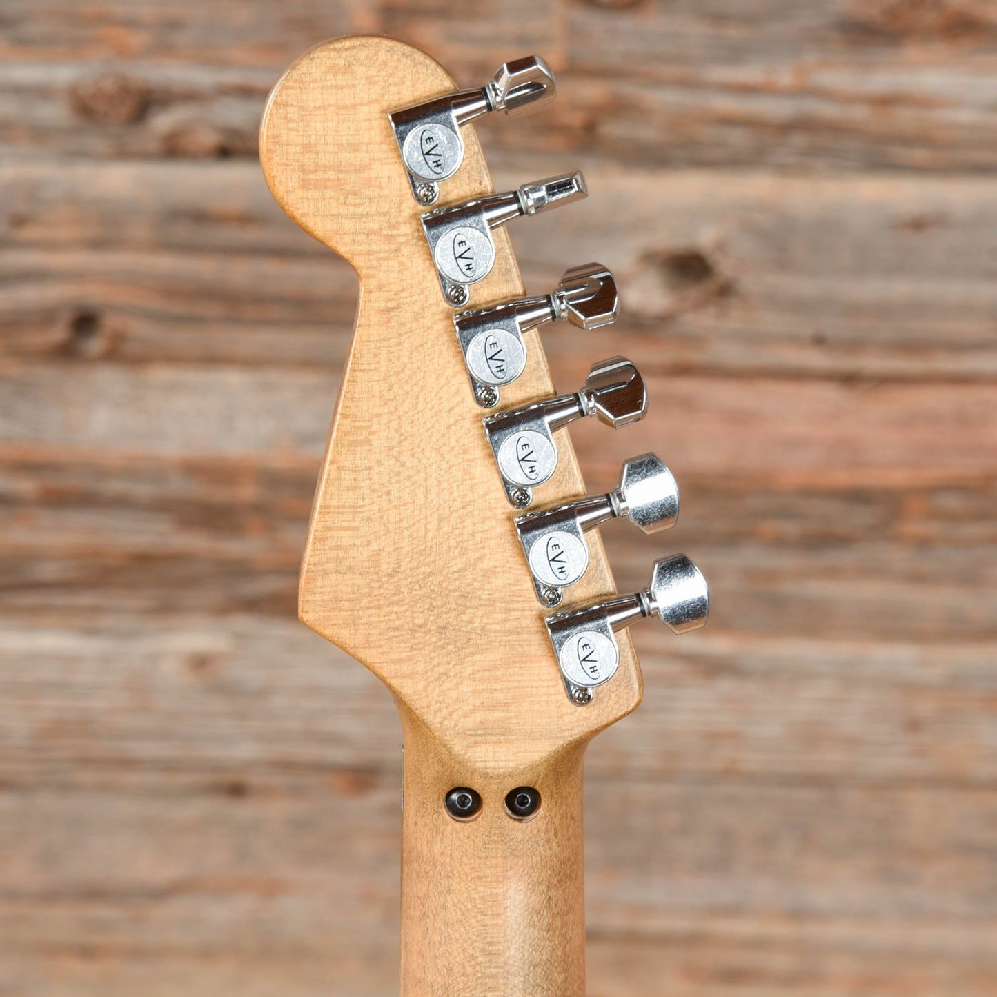 EVH Striped Series Frankie Red / White / Black Stripes Relic 2021 Electric Guitars / Solid Body