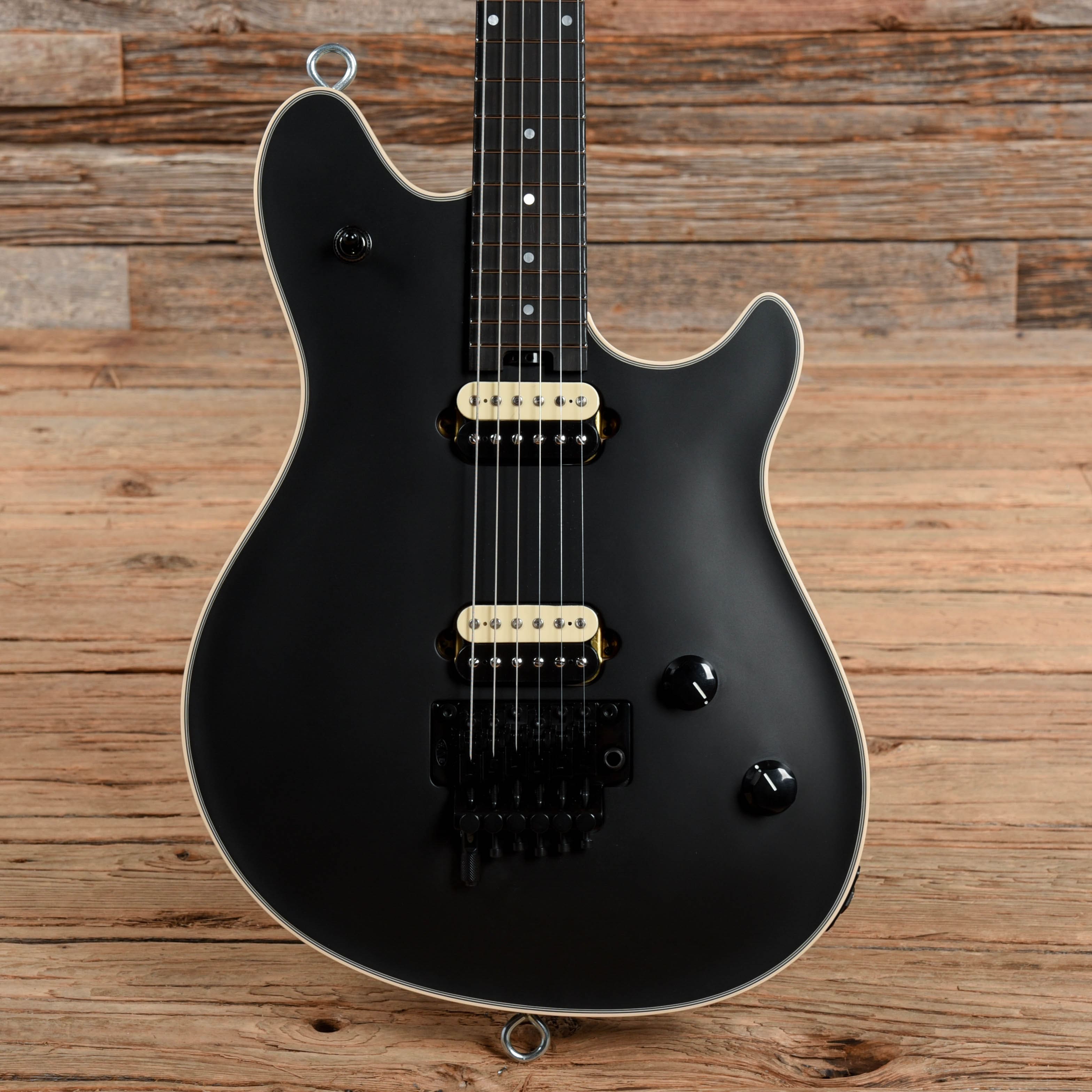 EVH Wolfgang USA with Ebony Fretboard Stealth Black 2021 Electric Guitars / Solid Body