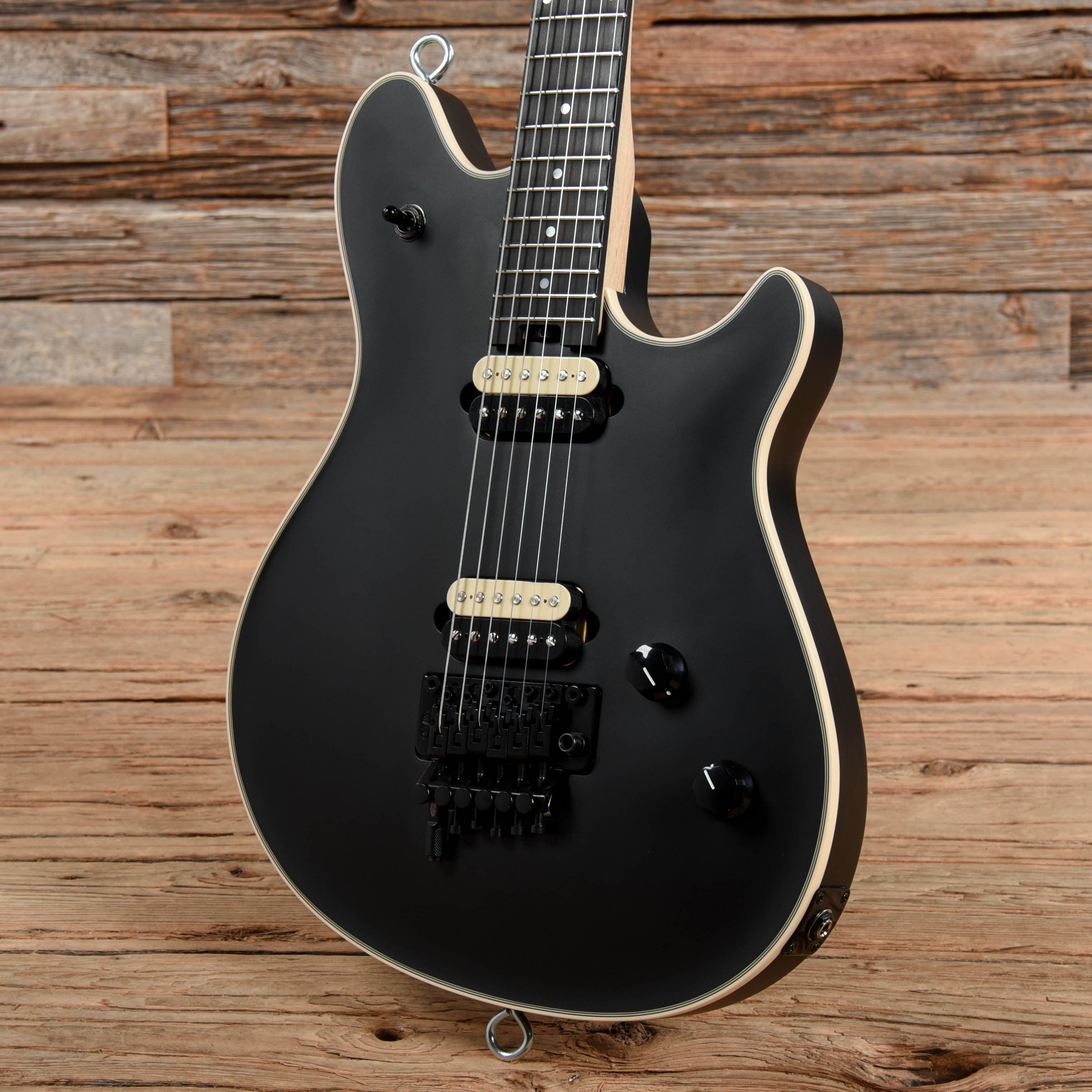 EVH Wolfgang USA with Ebony Fretboard Stealth Black 2021 Electric Guitars / Solid Body