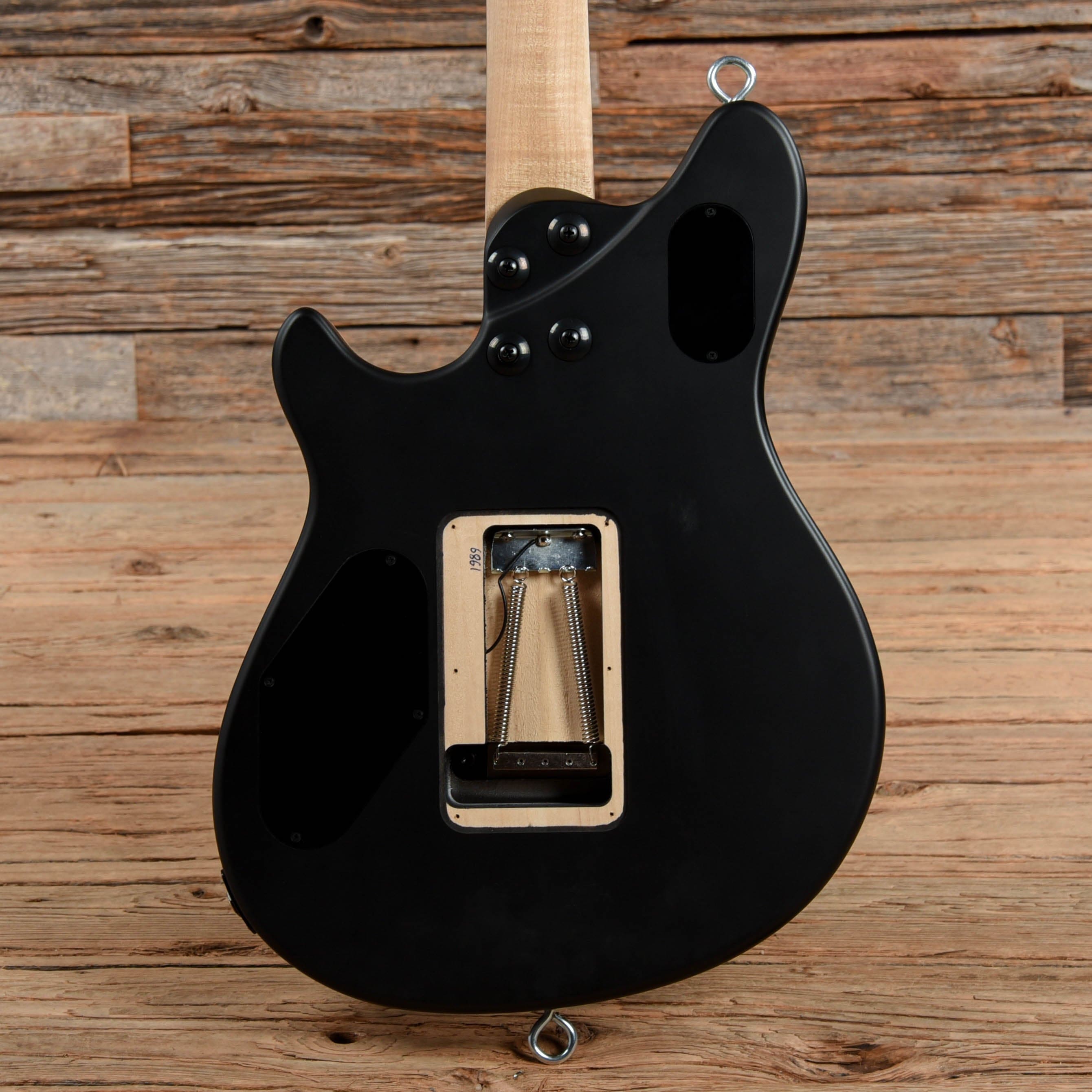 EVH Wolfgang USA with Ebony Fretboard Stealth Black 2021 Electric Guitars / Solid Body