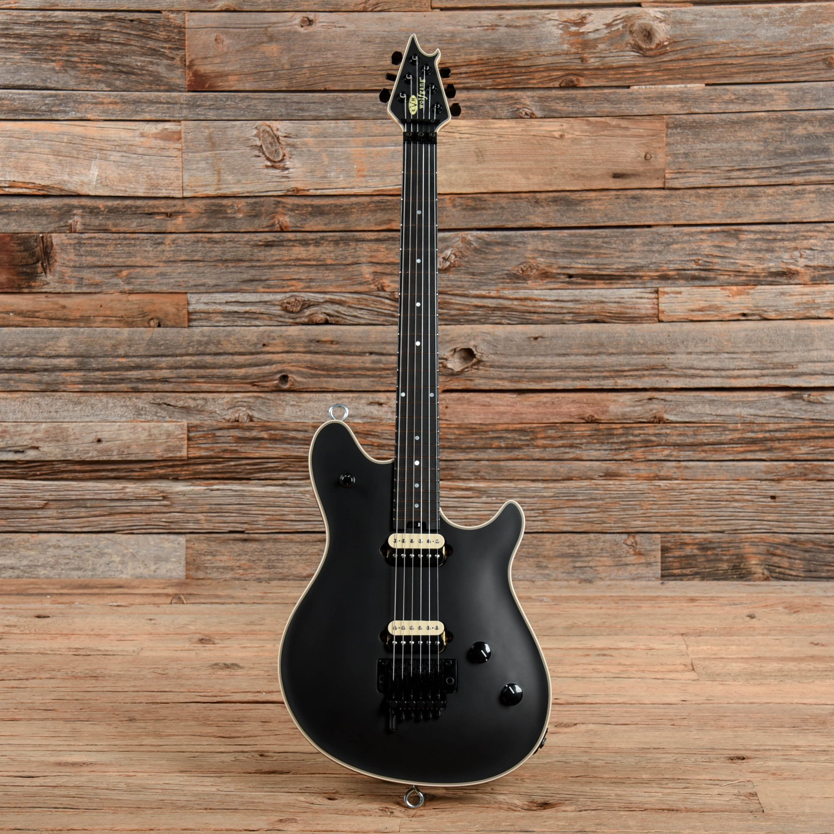 EVH Wolfgang USA with Ebony Fretboard Stealth Black 2021 Electric Guitars / Solid Body
