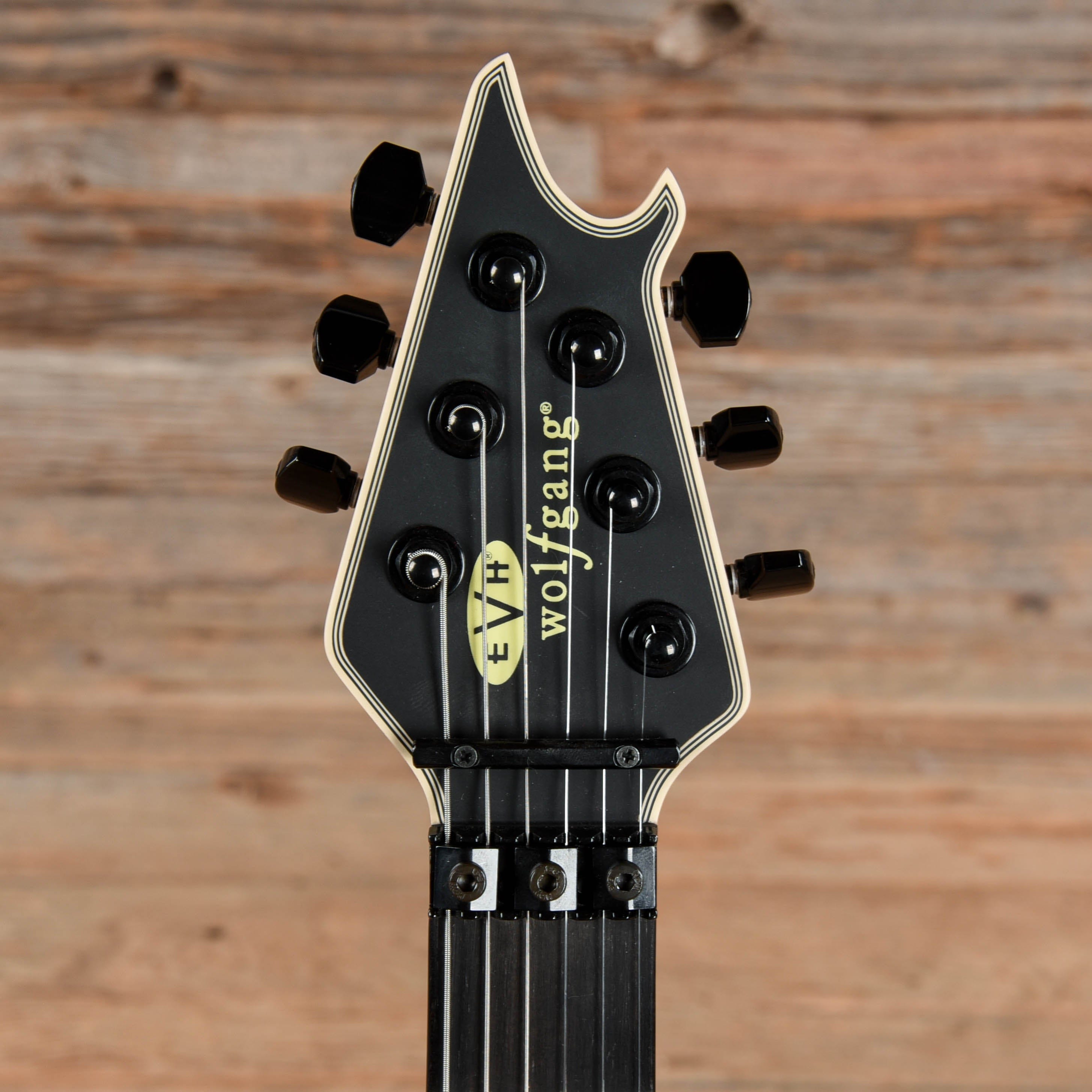 EVH Wolfgang USA with Ebony Fretboard Stealth Black 2021 Electric Guitars / Solid Body