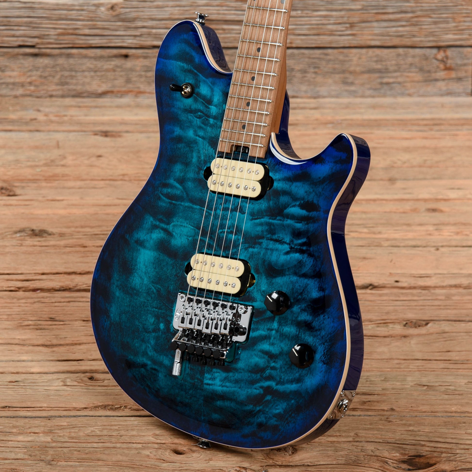 EVH Wolfgang WG Special QM Baked Chlorine Burst 2022 Electric Guitars / Solid Body